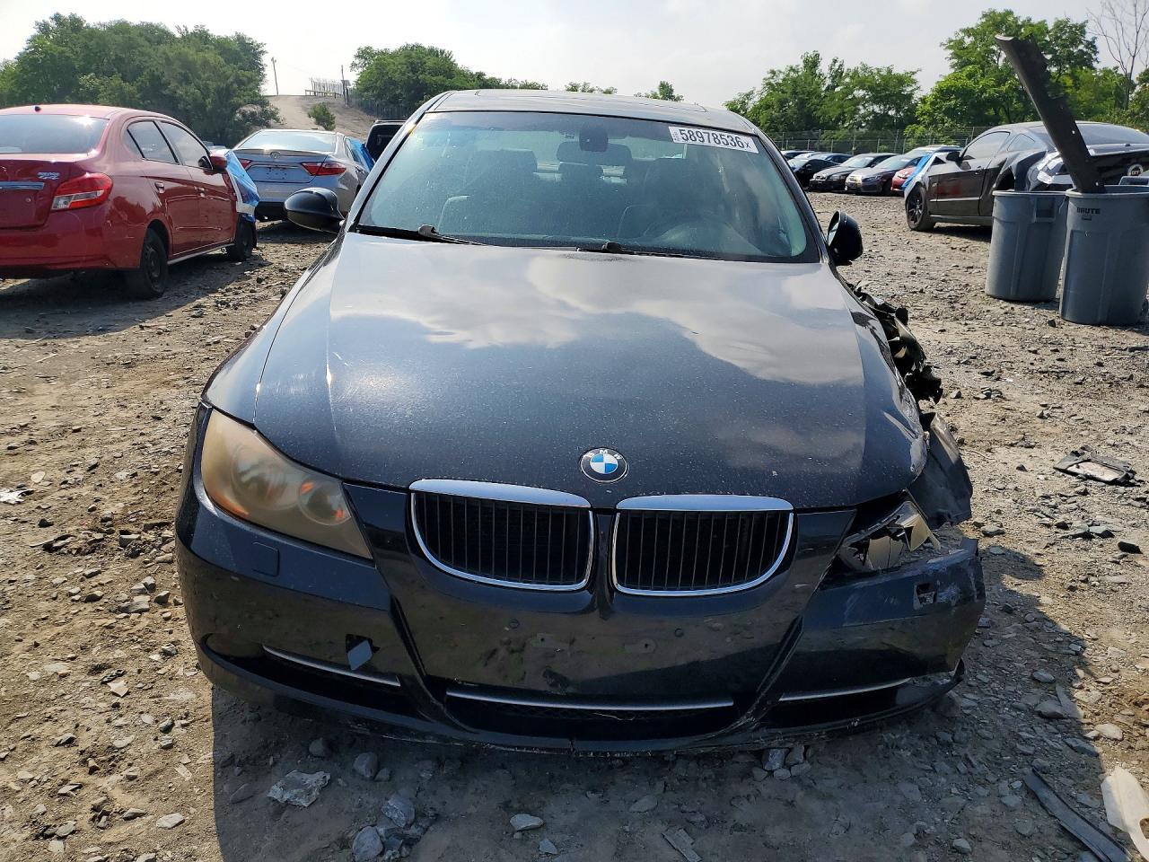 2007 Bmw 328 Xi Sulev Black vin: WBAVC73567AC79794
