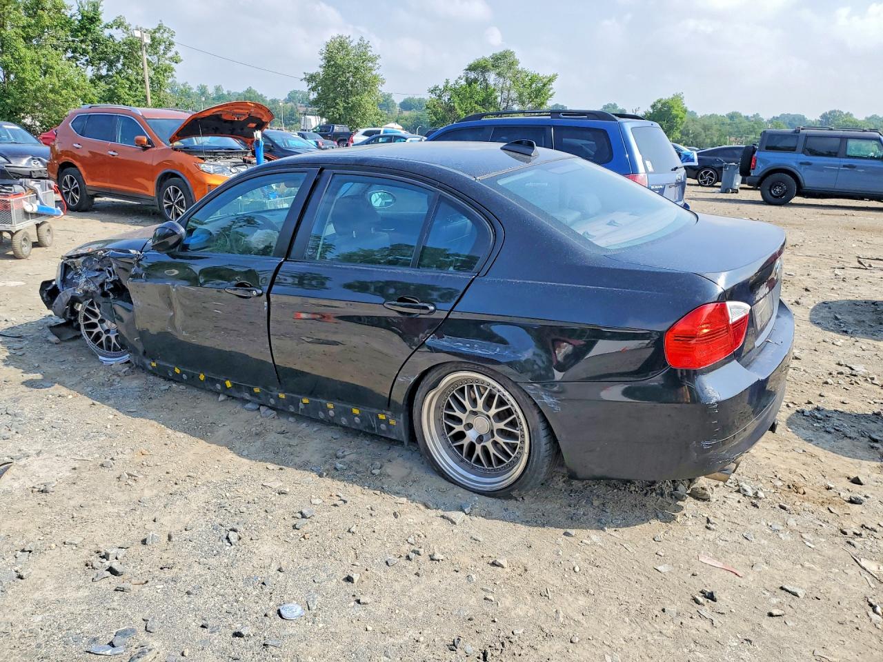 2007 Bmw 328 Xi Sulev Black vin: WBAVC73567AC79794