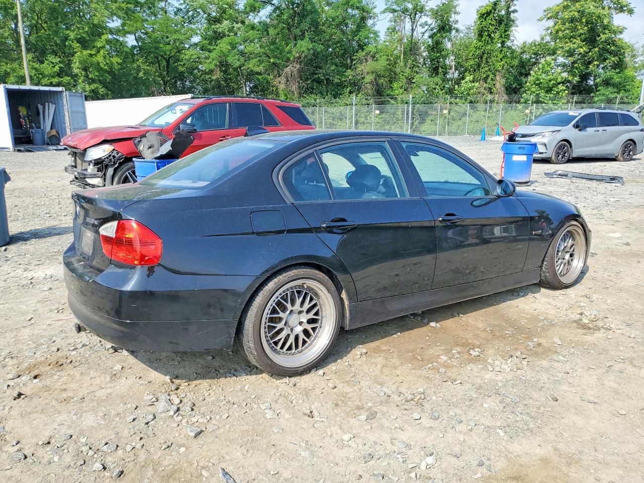 2007 Bmw 328 Xi Sulev Black vin: WBAVC73567AC79794