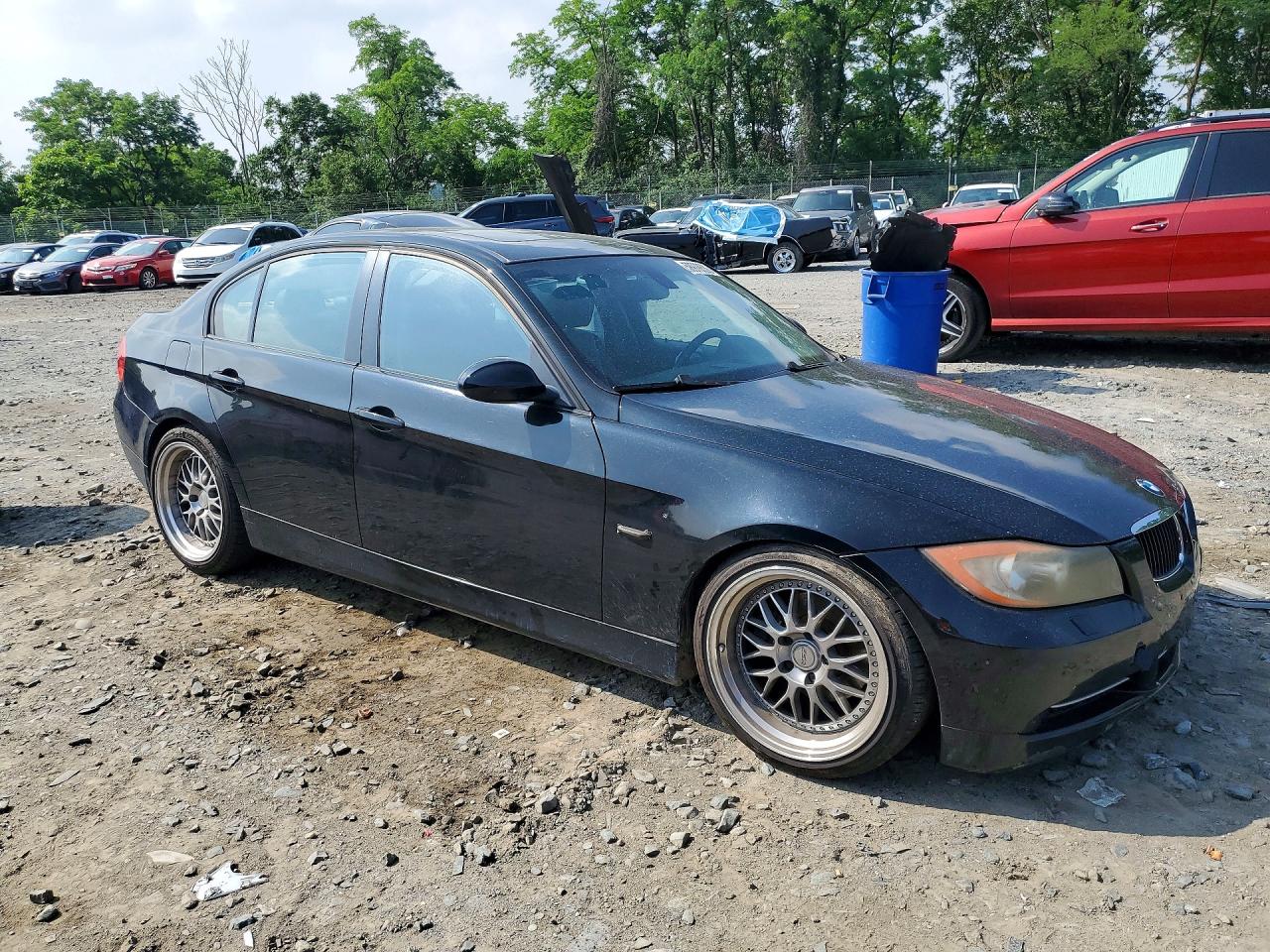 2007 Bmw 328 Xi Sulev Black vin: WBAVC73567AC79794