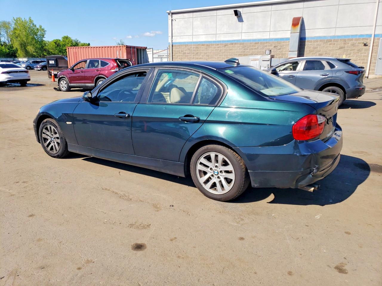 2007 Bmw 328 Xi Sulev Green vin: WBAVC73567KP33159