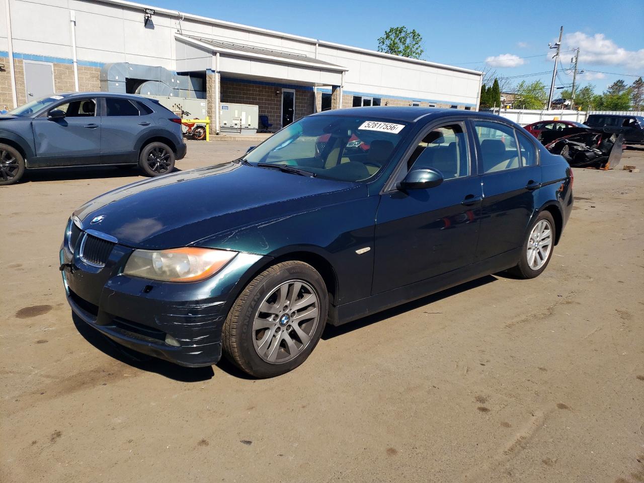 2007 Bmw 328 Xi Sulev Green vin: WBAVC73567KP33159