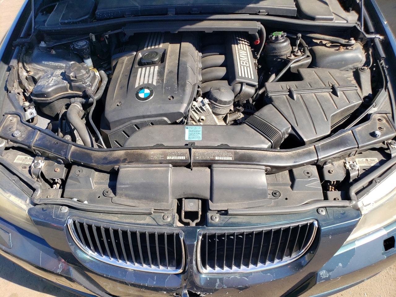 2007 Bmw 328 Xi Sulev Green vin: WBAVC73567KP33159