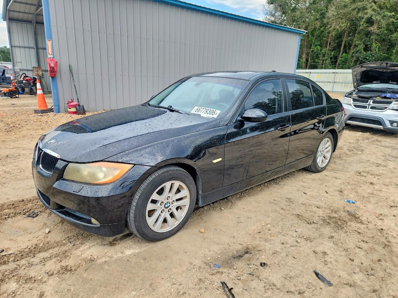 2007 Bmw 328 Xi Sulev Черный vin: WBAVC73577KP33610