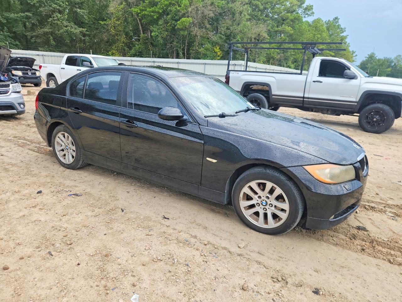 2007 Bmw 328 Xi Sulev Черный vin: WBAVC73577KP33610