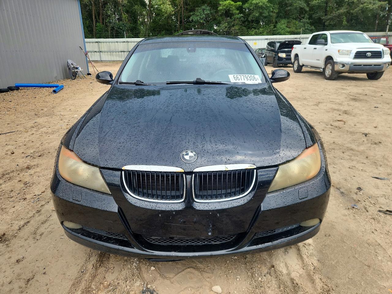 2007 Bmw 328 Xi Sulev Черный vin: WBAVC73577KP33610