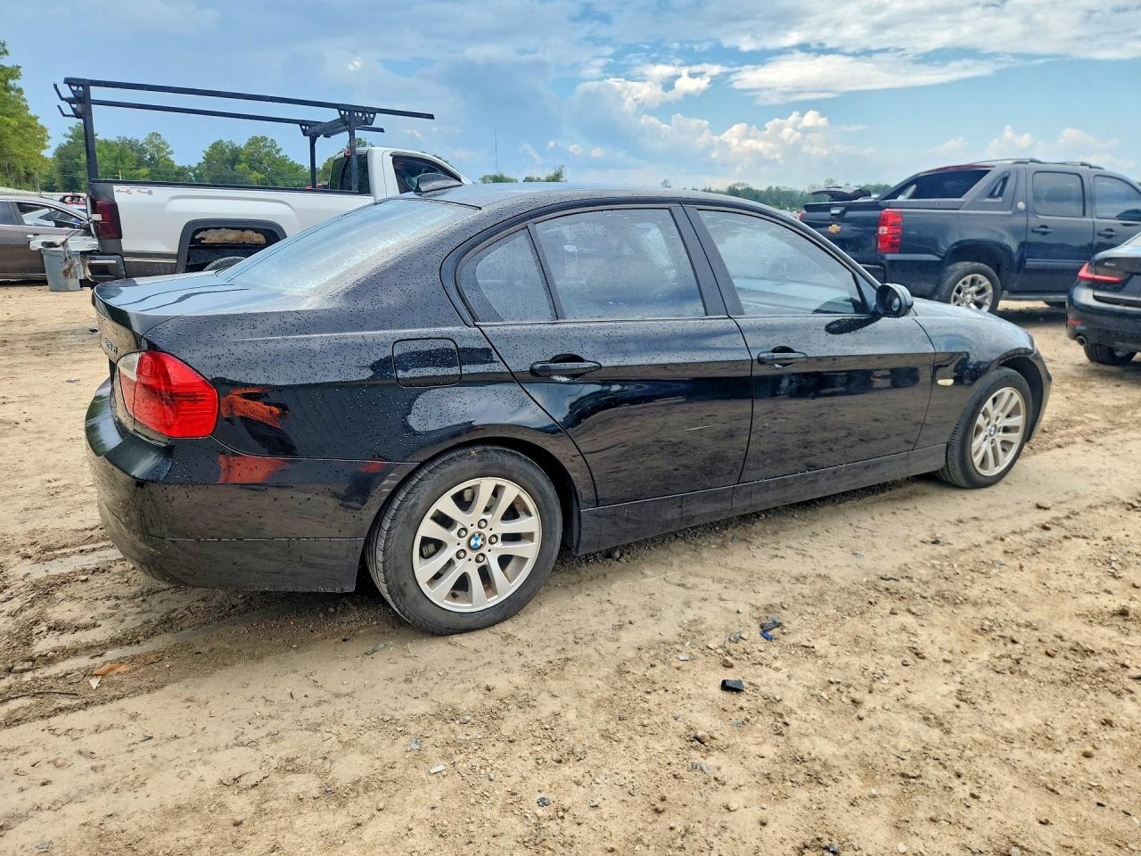 2007 Bmw 328 Xi Sulev Черный vin: WBAVC73577KP33610