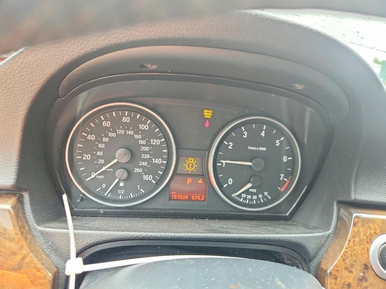2007 Bmw 328 Xi Sulev Черный vin: WBAVC73577KP33610