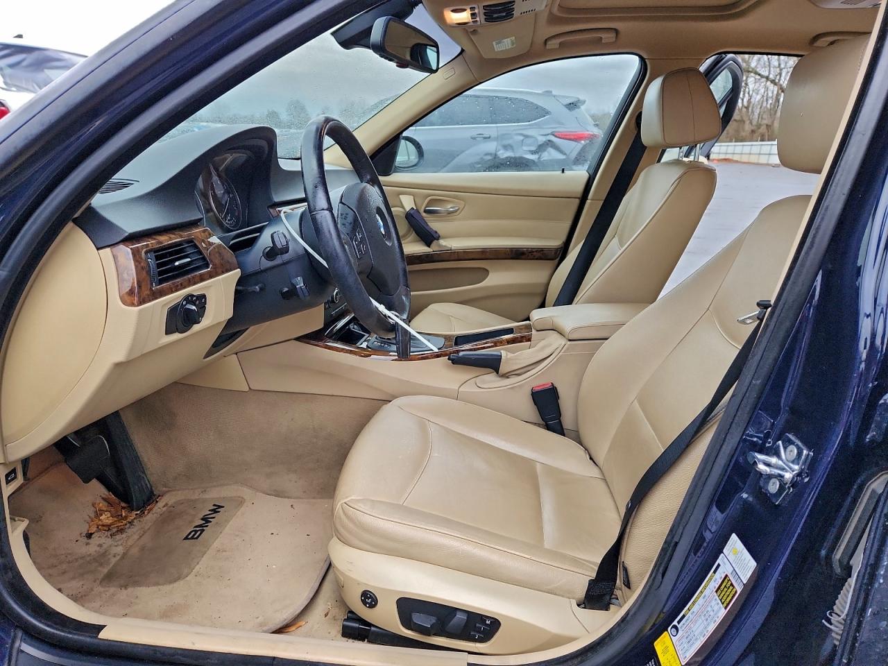 2008 Bmw 328 Xi Sulev Синий vin: WBAVC73578KX90505
