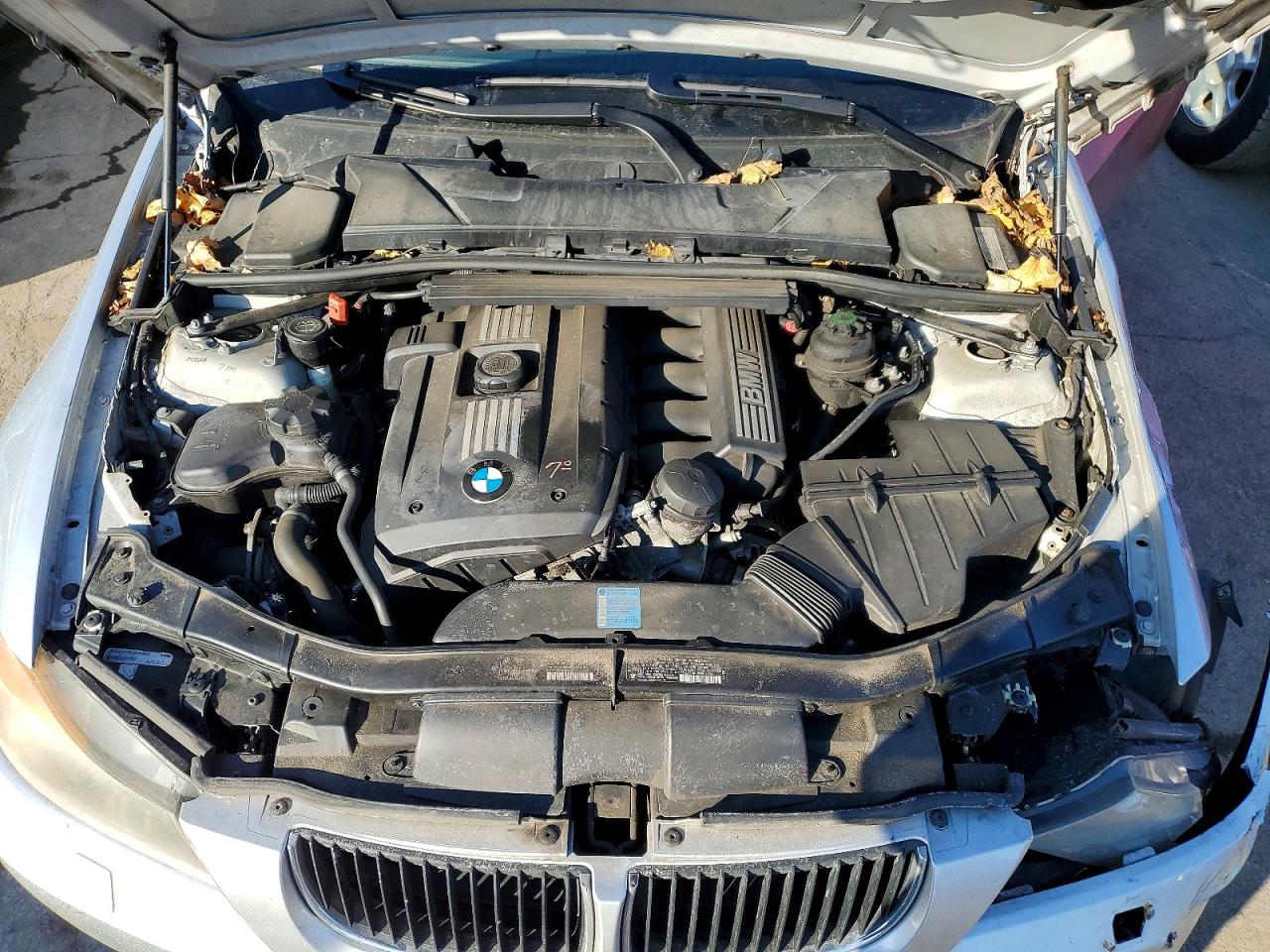 2008 Bmw 328 Xi Sulev Серый vin: WBAVC73588KX90982