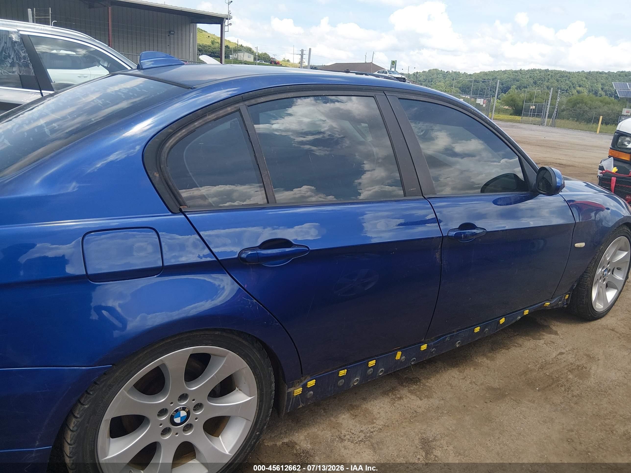 2007 Bmw 328xi   Blue vin: WBAVC735X7AC79796