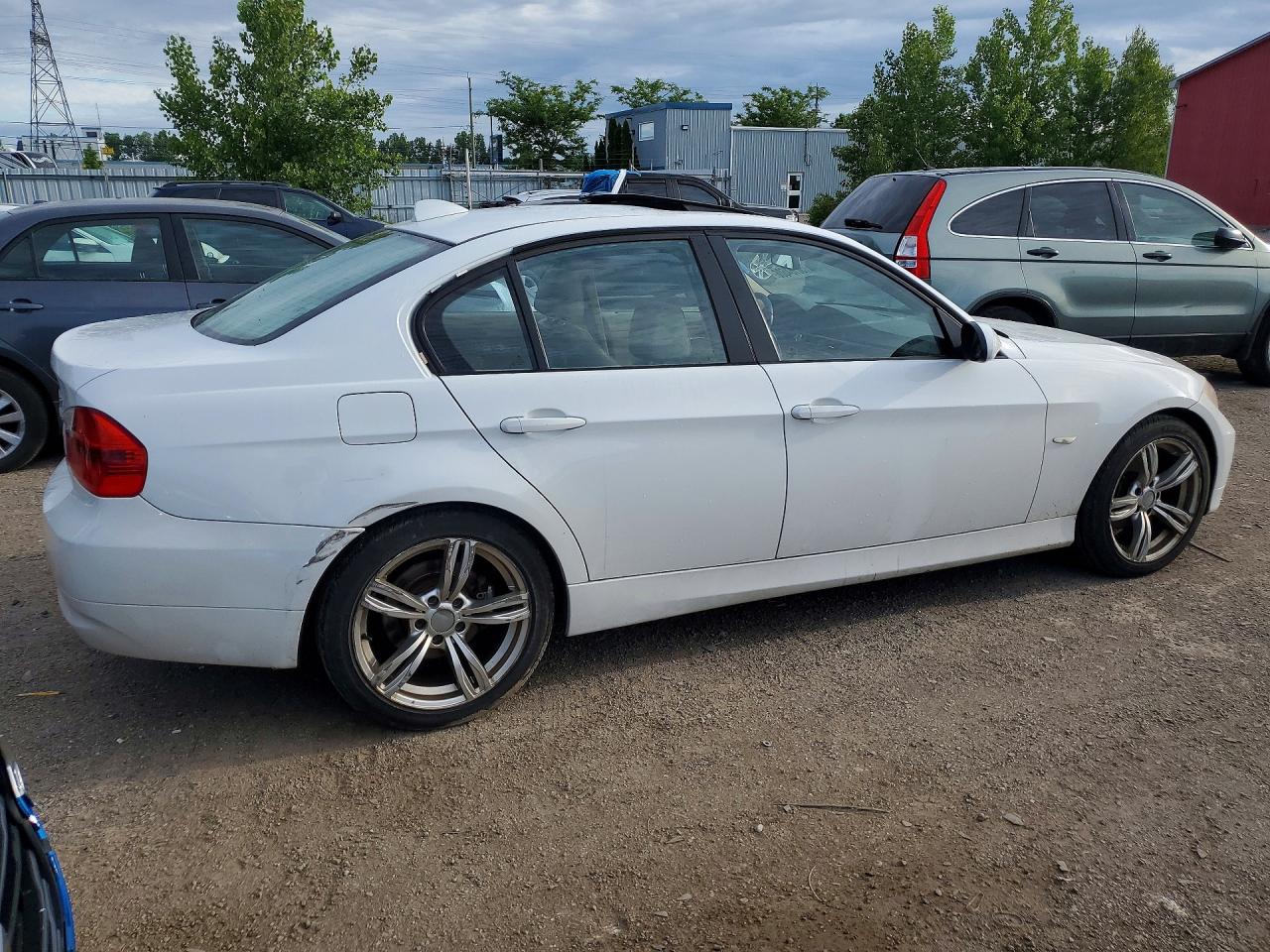 2007 Bmw 328 Xi White vin: WBAVC93507K032872