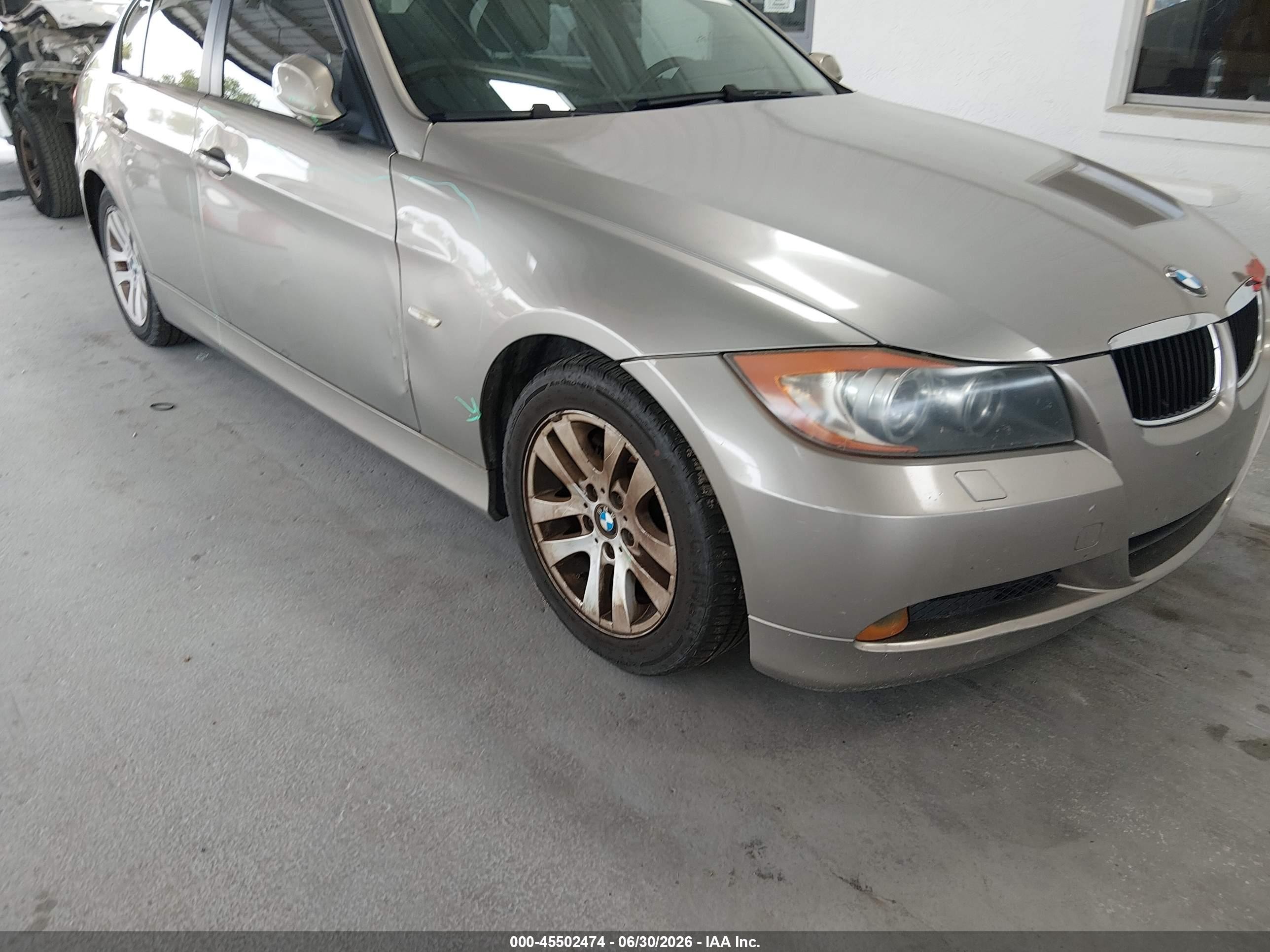 2007 Bmw 328xi   Beige vin: WBAVC93507K035240