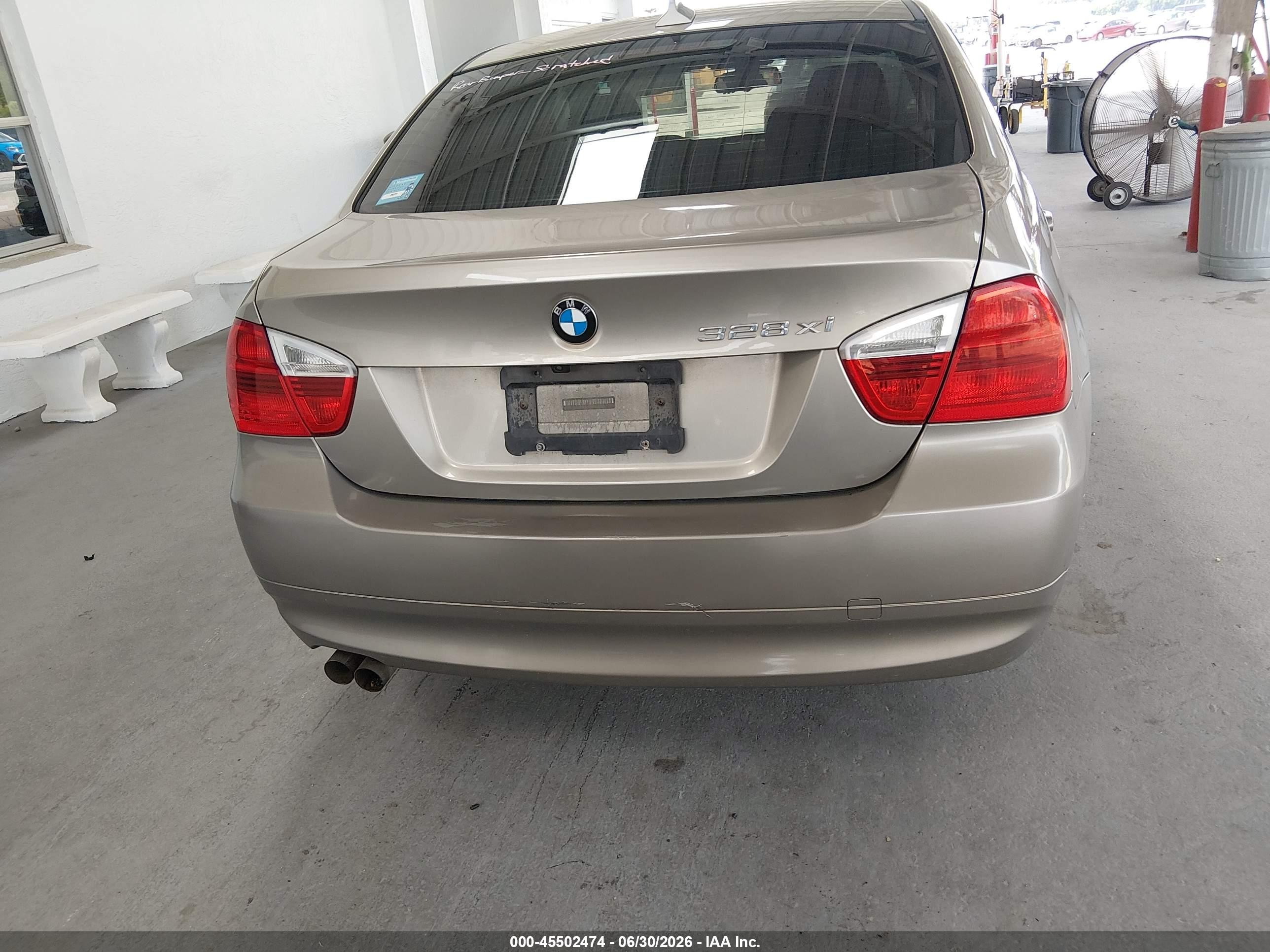 2007 Bmw 328xi   Beige vin: WBAVC93507K035240