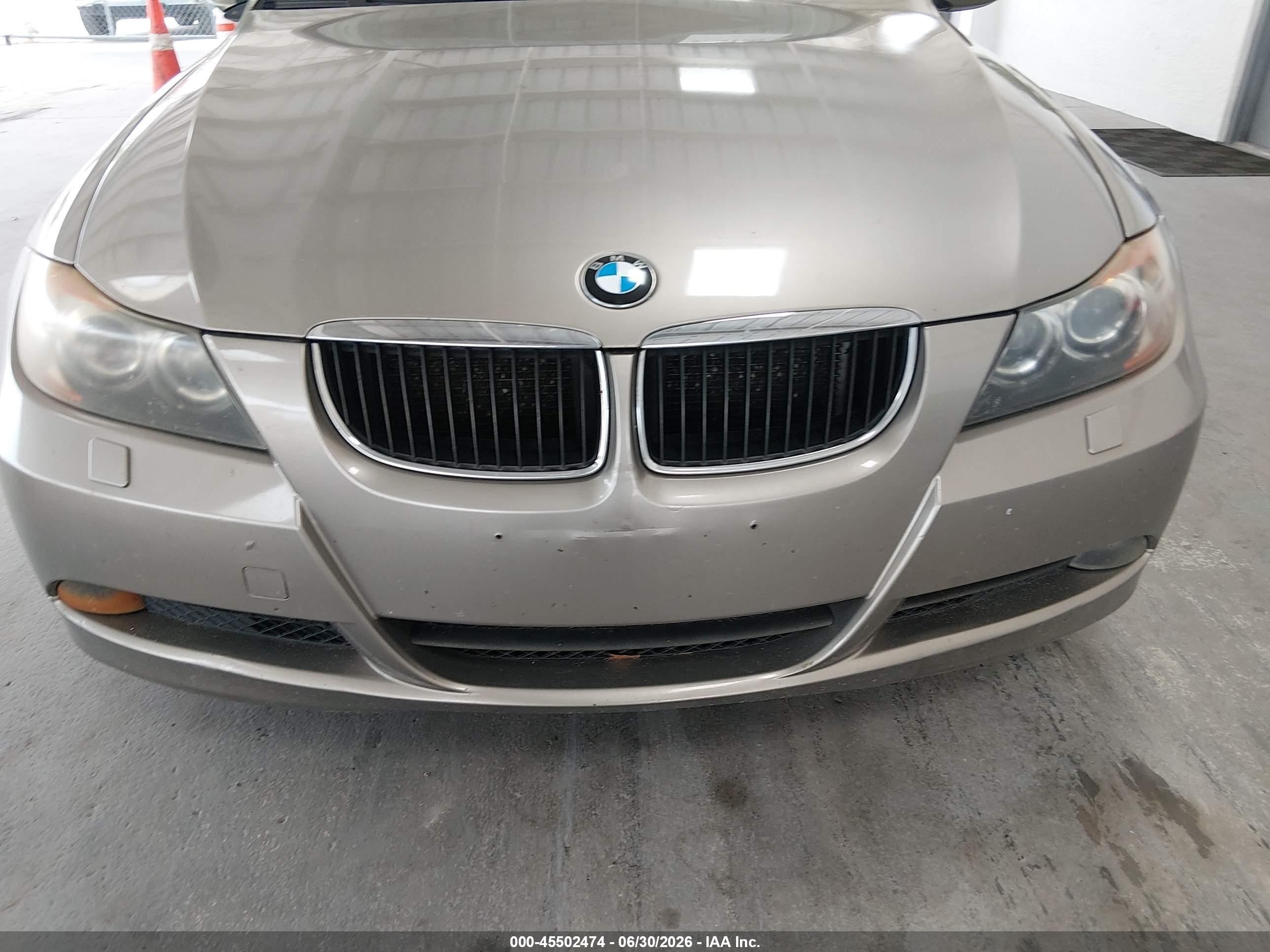 2007 Bmw 328xi   Beige vin: WBAVC93507K035240