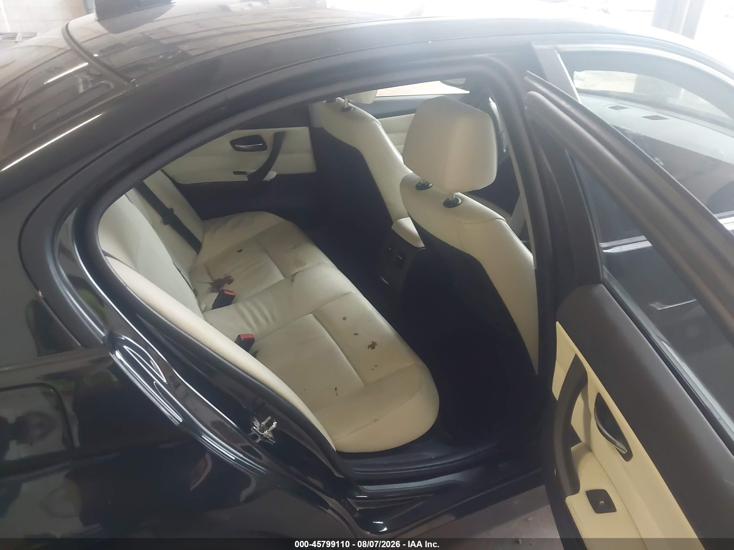 2008 Bmw 328xi Black vin: WBAVC93508K044358