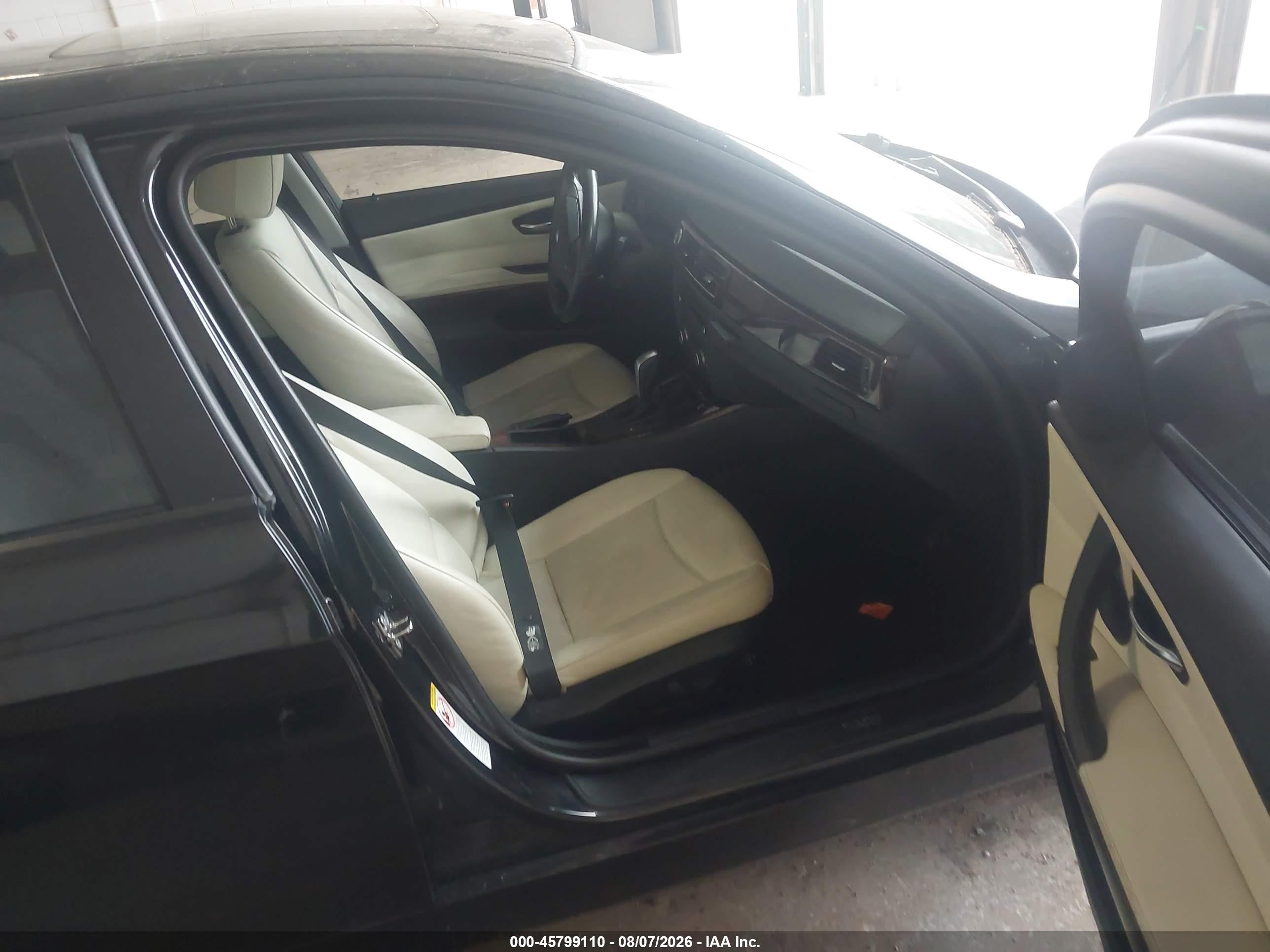 2008 Bmw 328xi Black vin: WBAVC93508K044358