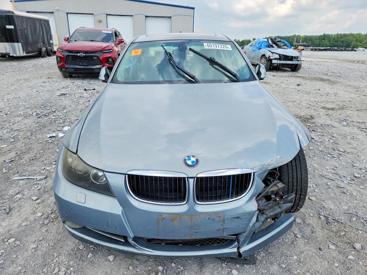 2008 Bmw 328 Silver vin: WBAVC93508K056722