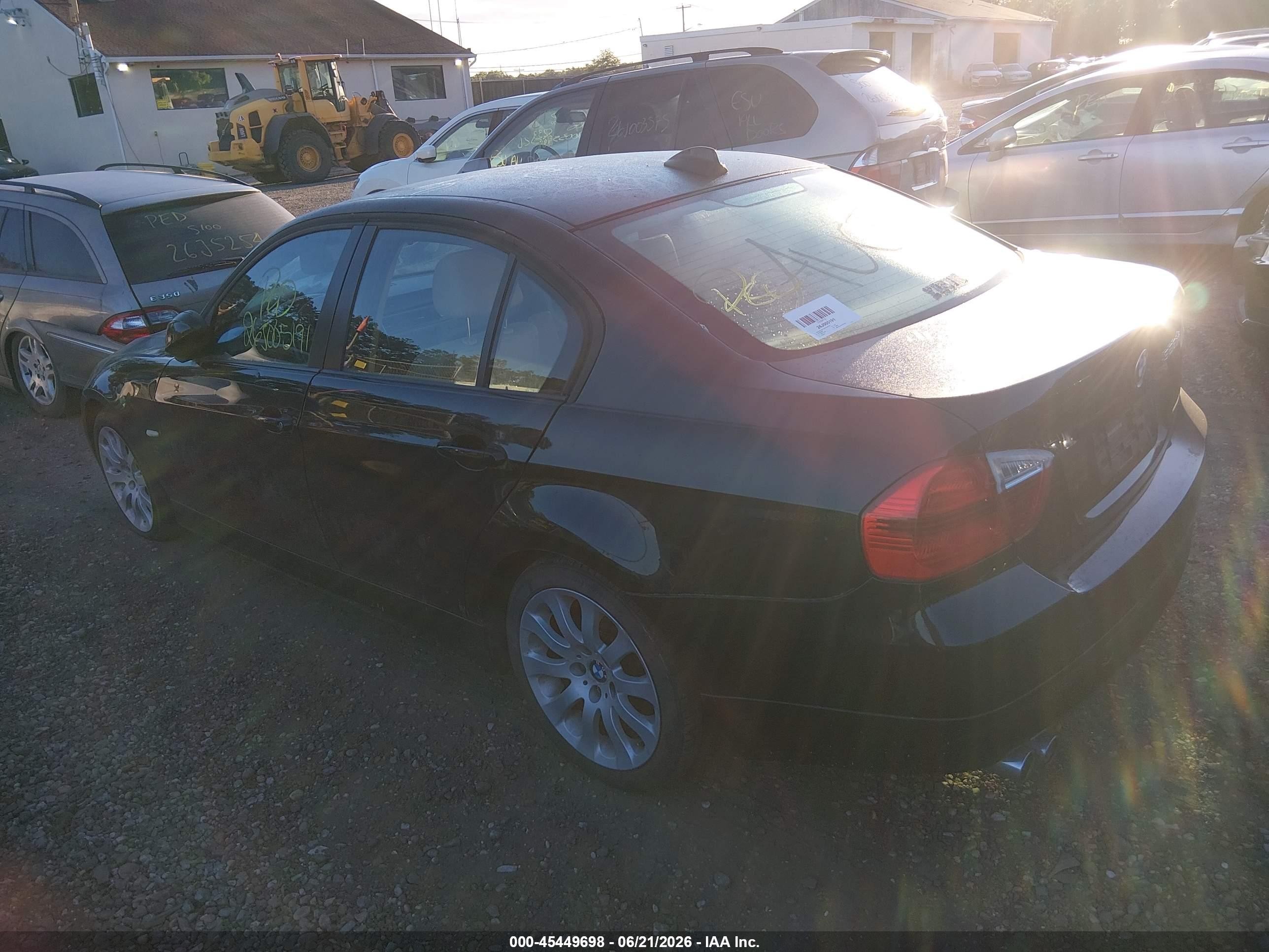 2007 Bmw 328xi   Black vin: WBAVC93517KZ70234