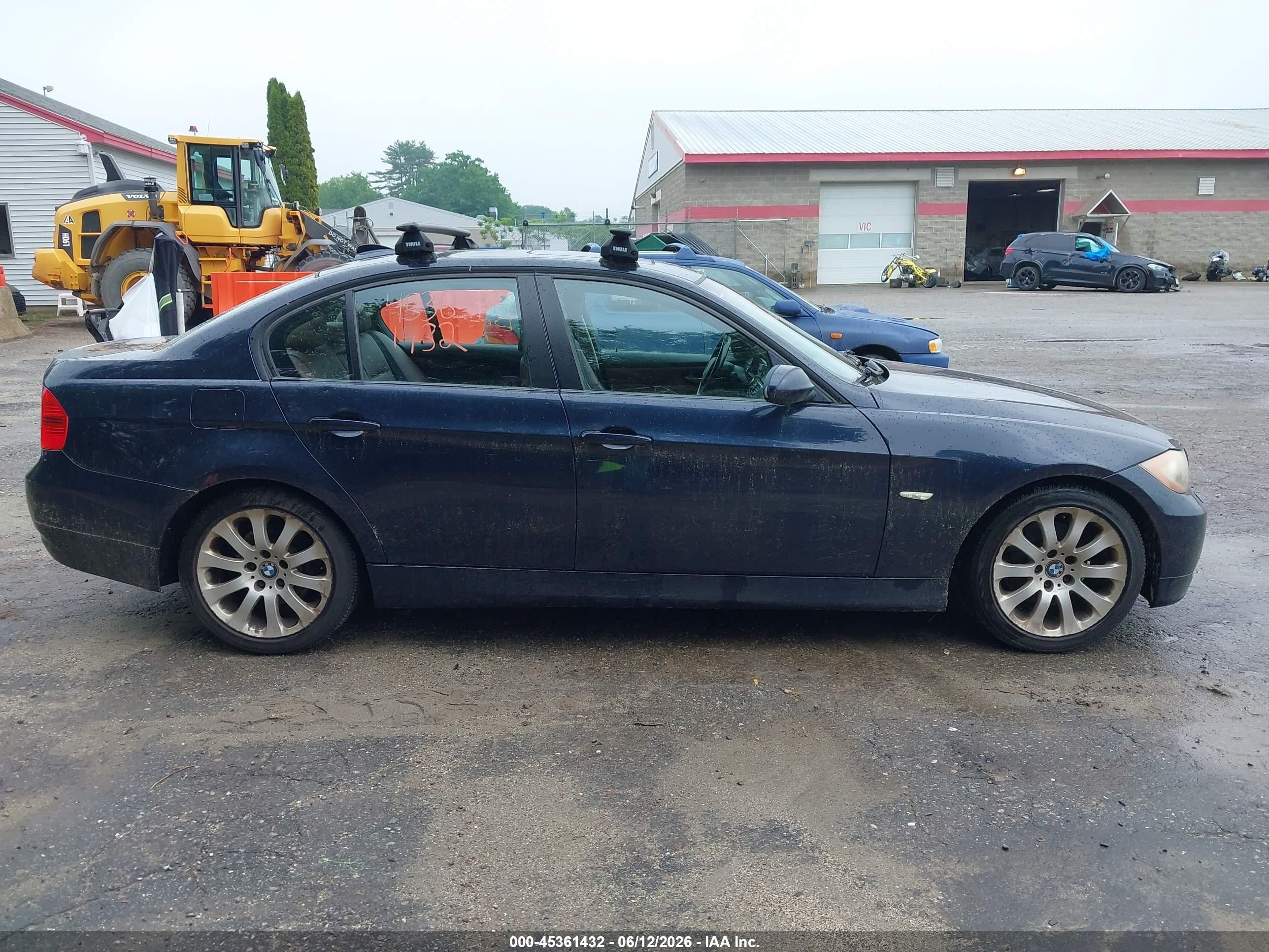 2008 Bmw 328xi   Синий vin: WBAVC93518KZ73328
