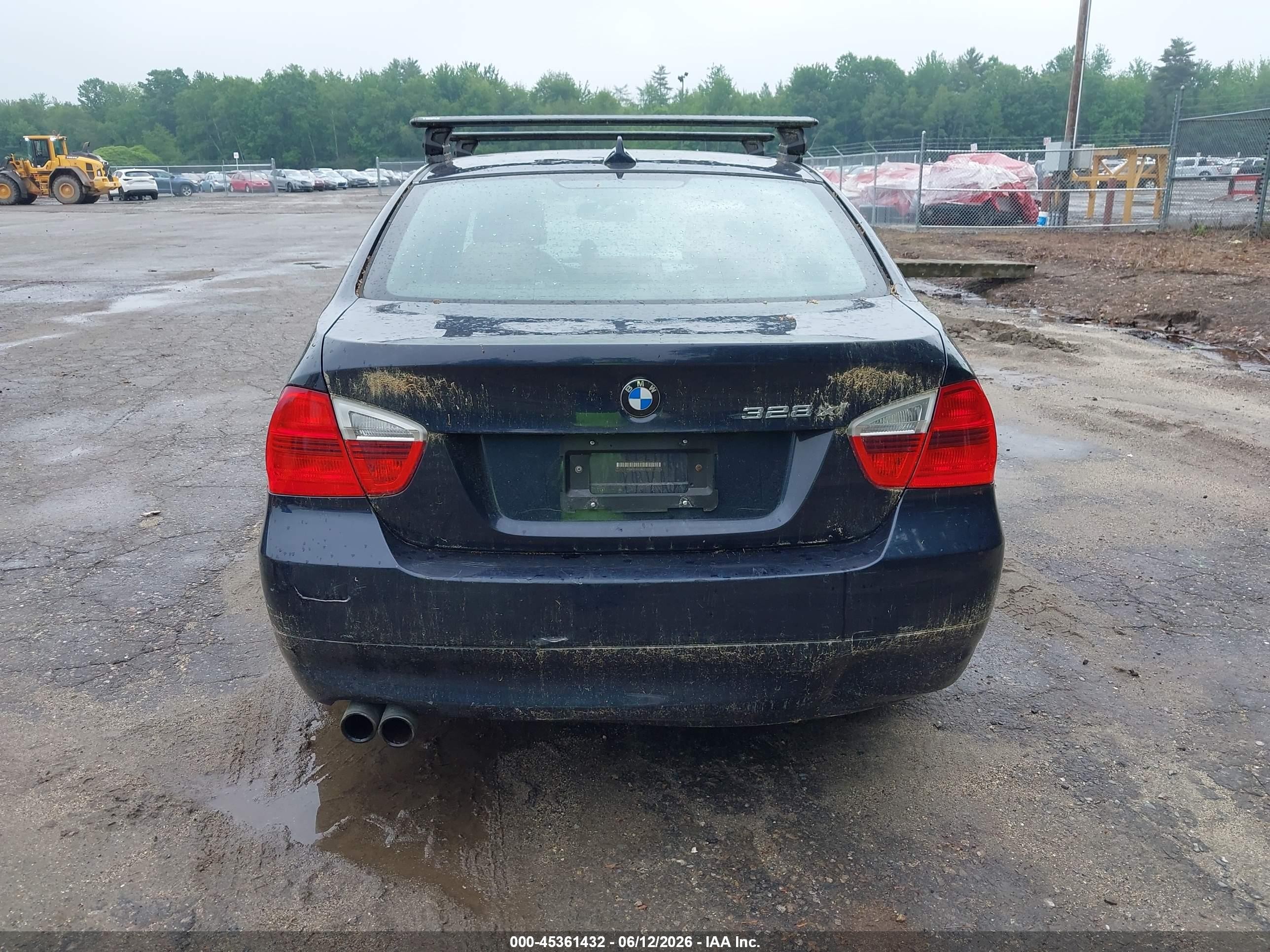 2008 Bmw 328xi   Синий vin: WBAVC93518KZ73328