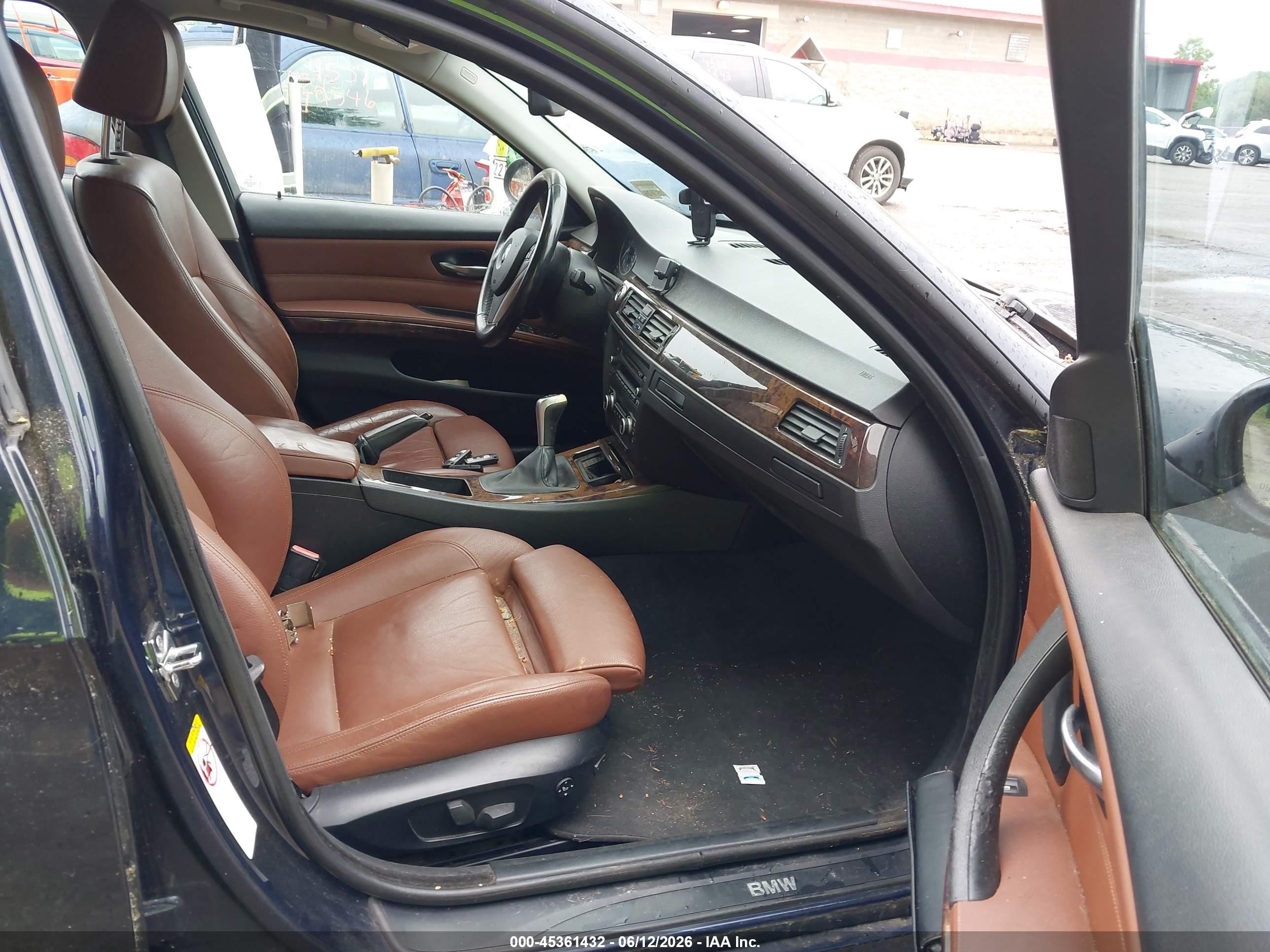 2008 Bmw 328xi   Синий vin: WBAVC93518KZ73328
