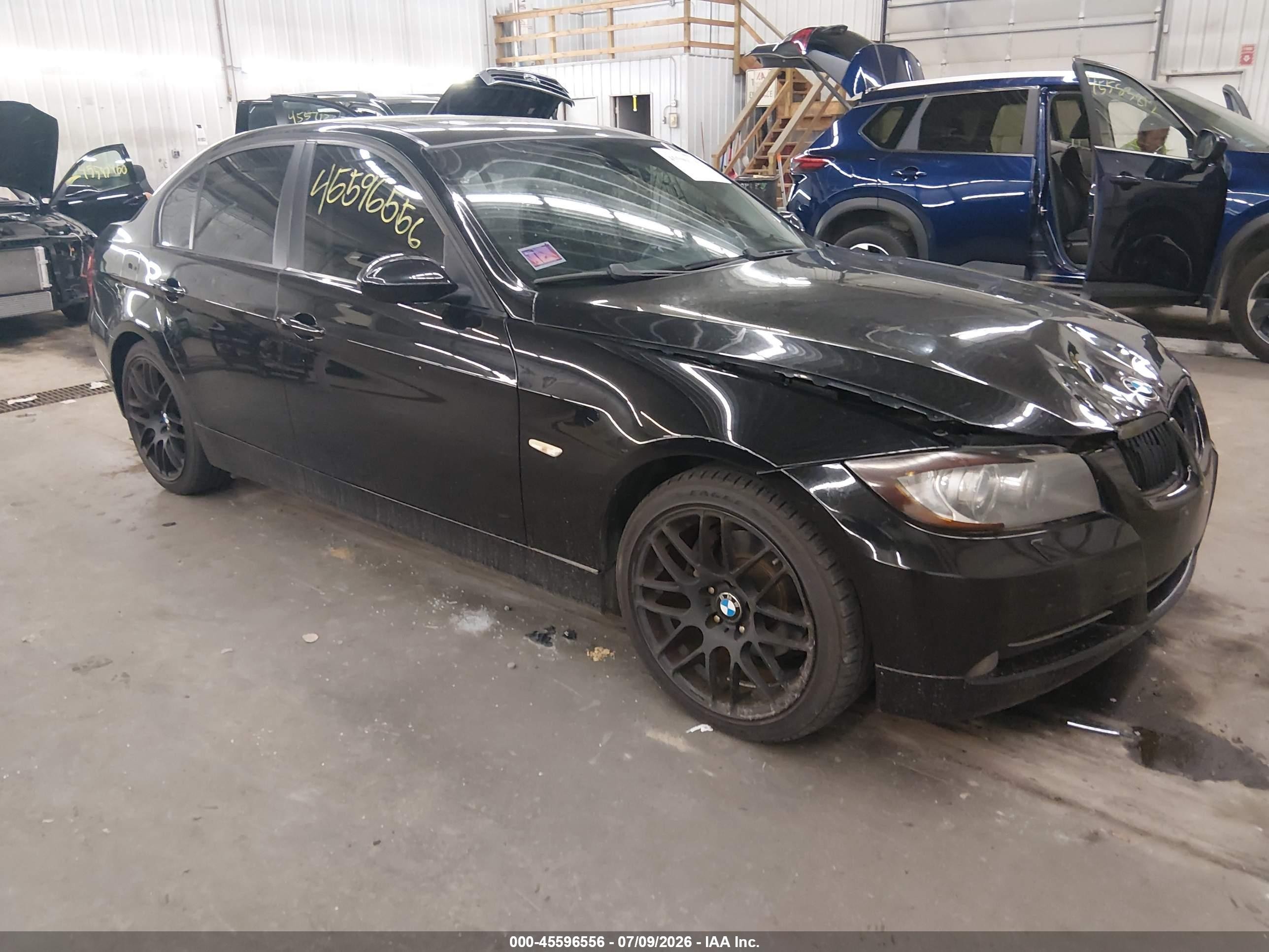2008 Bmw 328xi   Black vin: WBAVC93518KZ73636