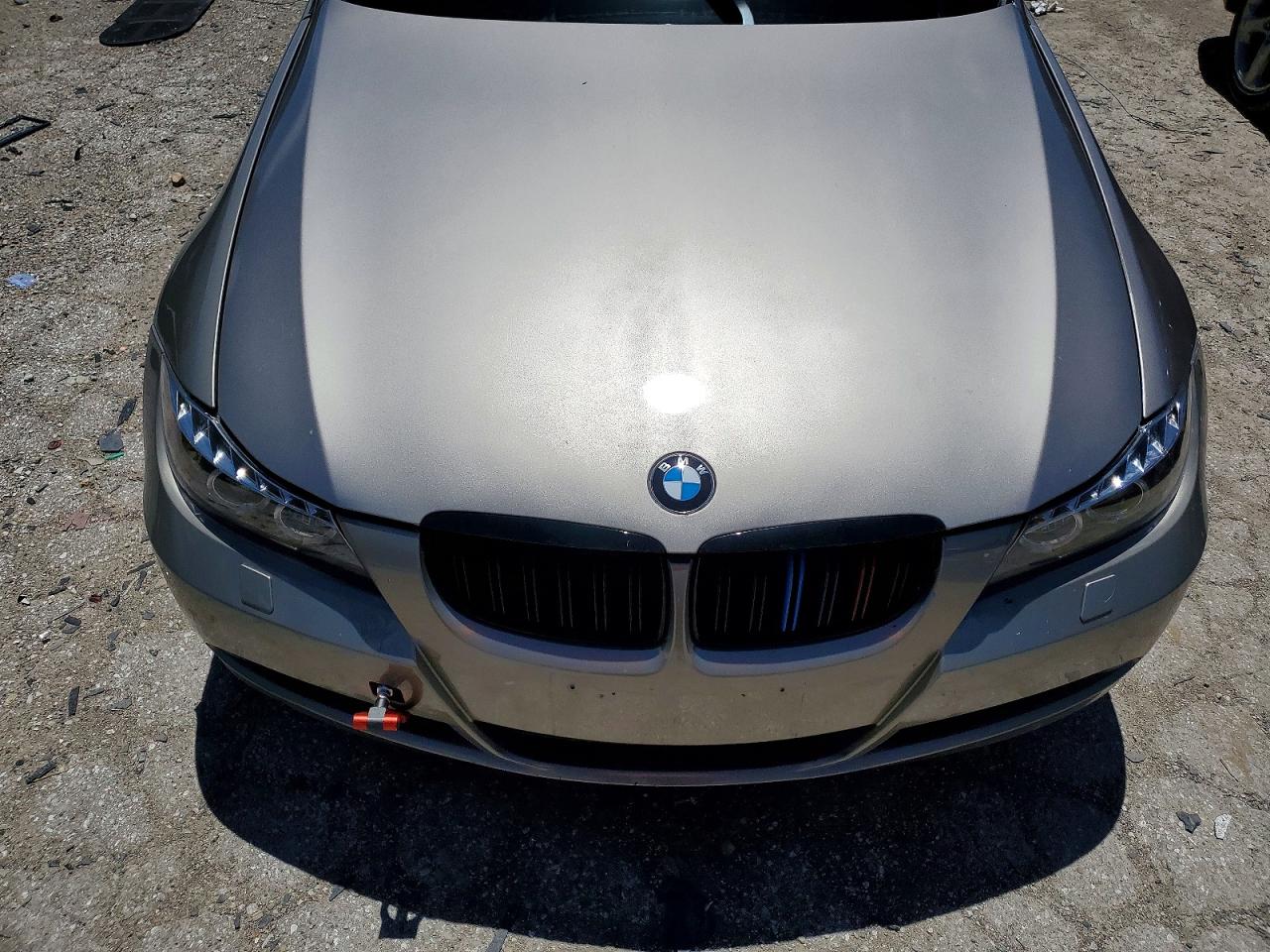 2007 Bmw 328 Xi Silver vin: WBAVC93527K034333