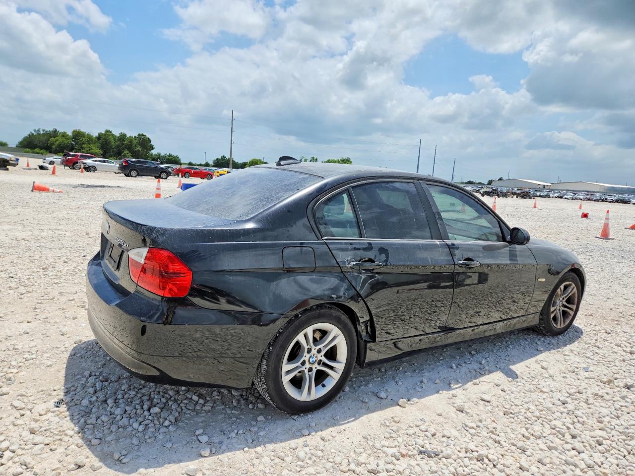 2008 Bmw 328 Xi Черный vin: WBAVC93528K039713