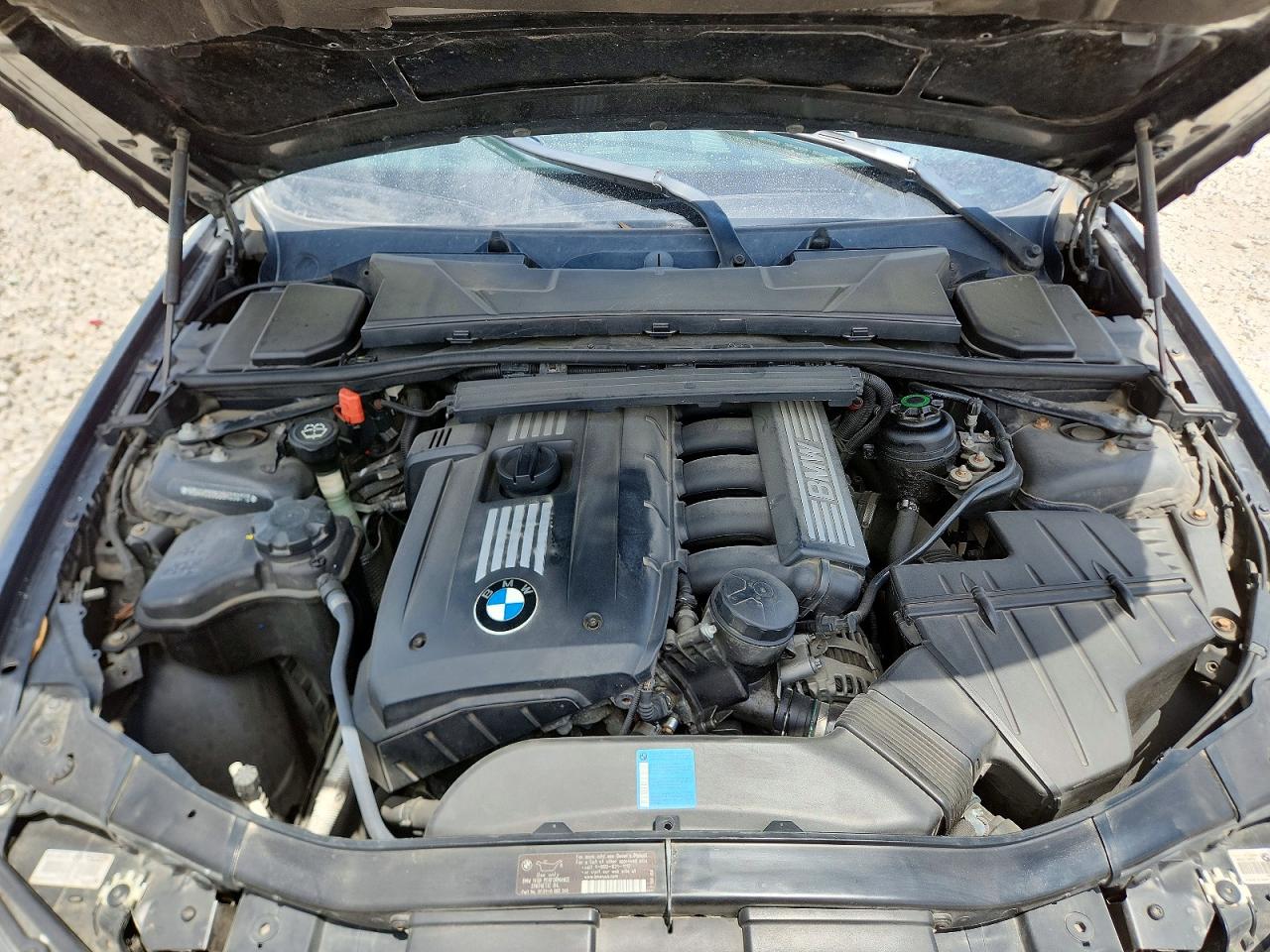 2008 Bmw 328 Xi Черный vin: WBAVC93528K039713