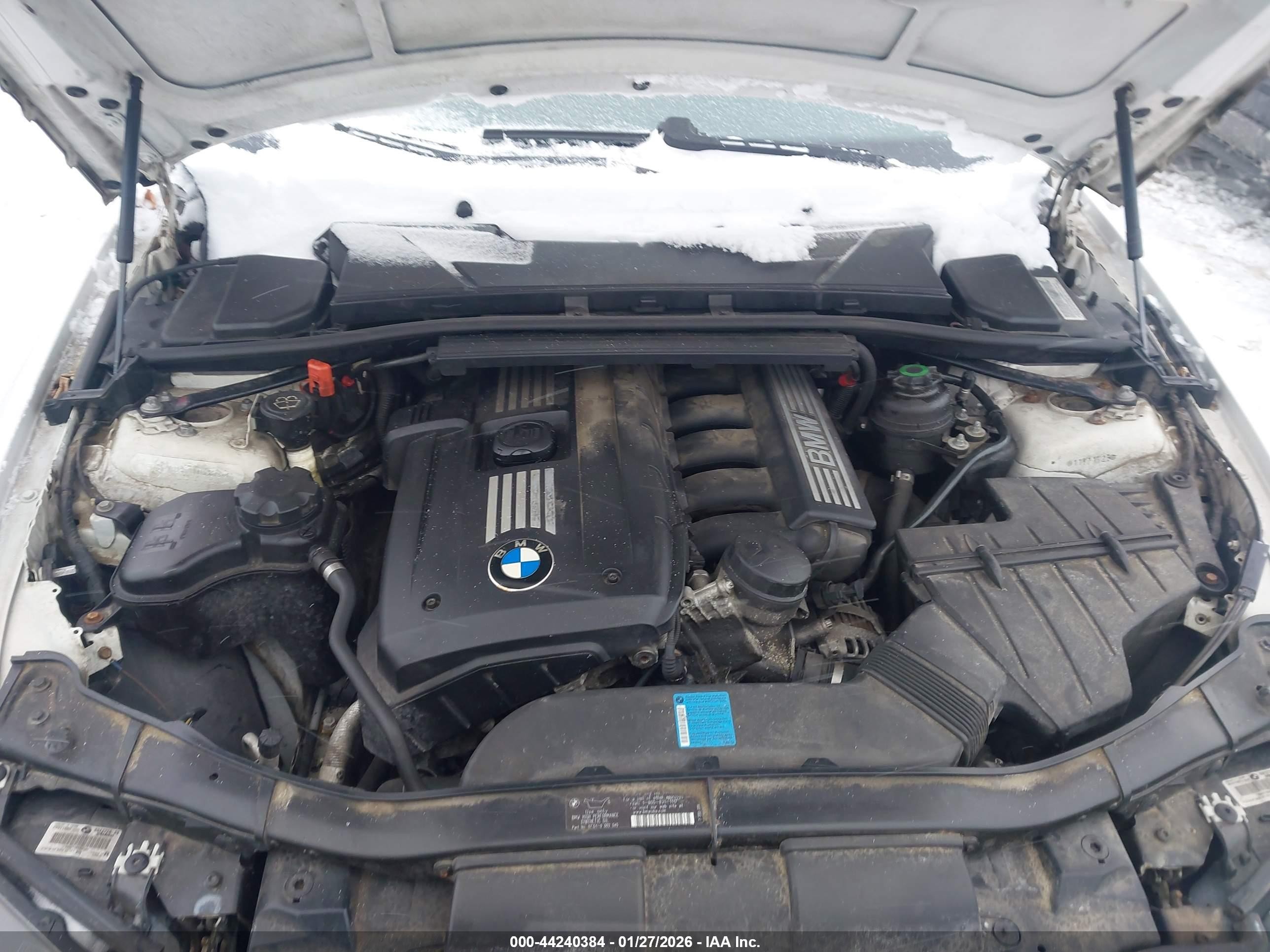 2008 Bmw 328xi   Белый vin: WBAVC93528K039873