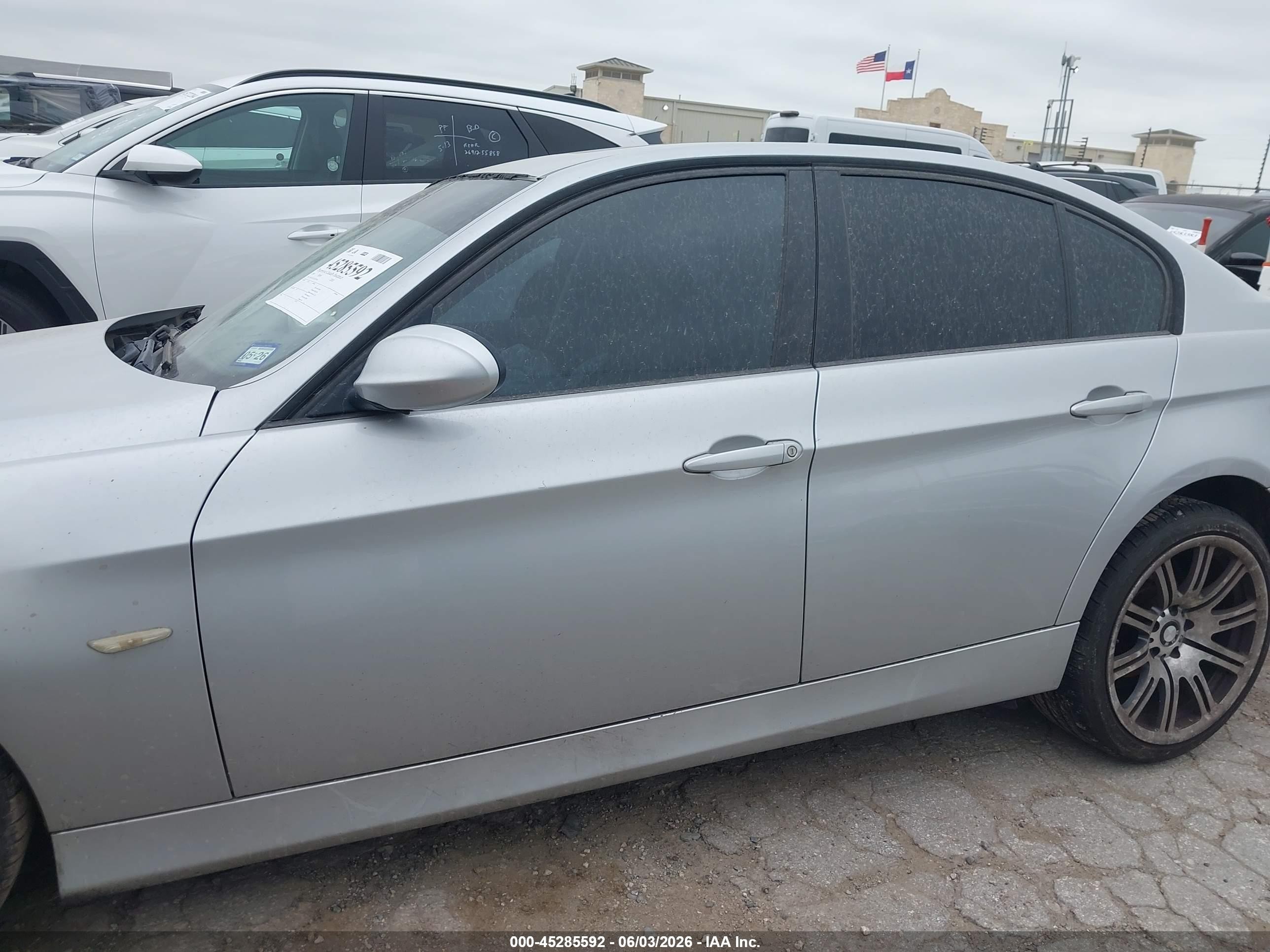 2007 Bmw 328xi   Silver vin: WBAVC93537K032090