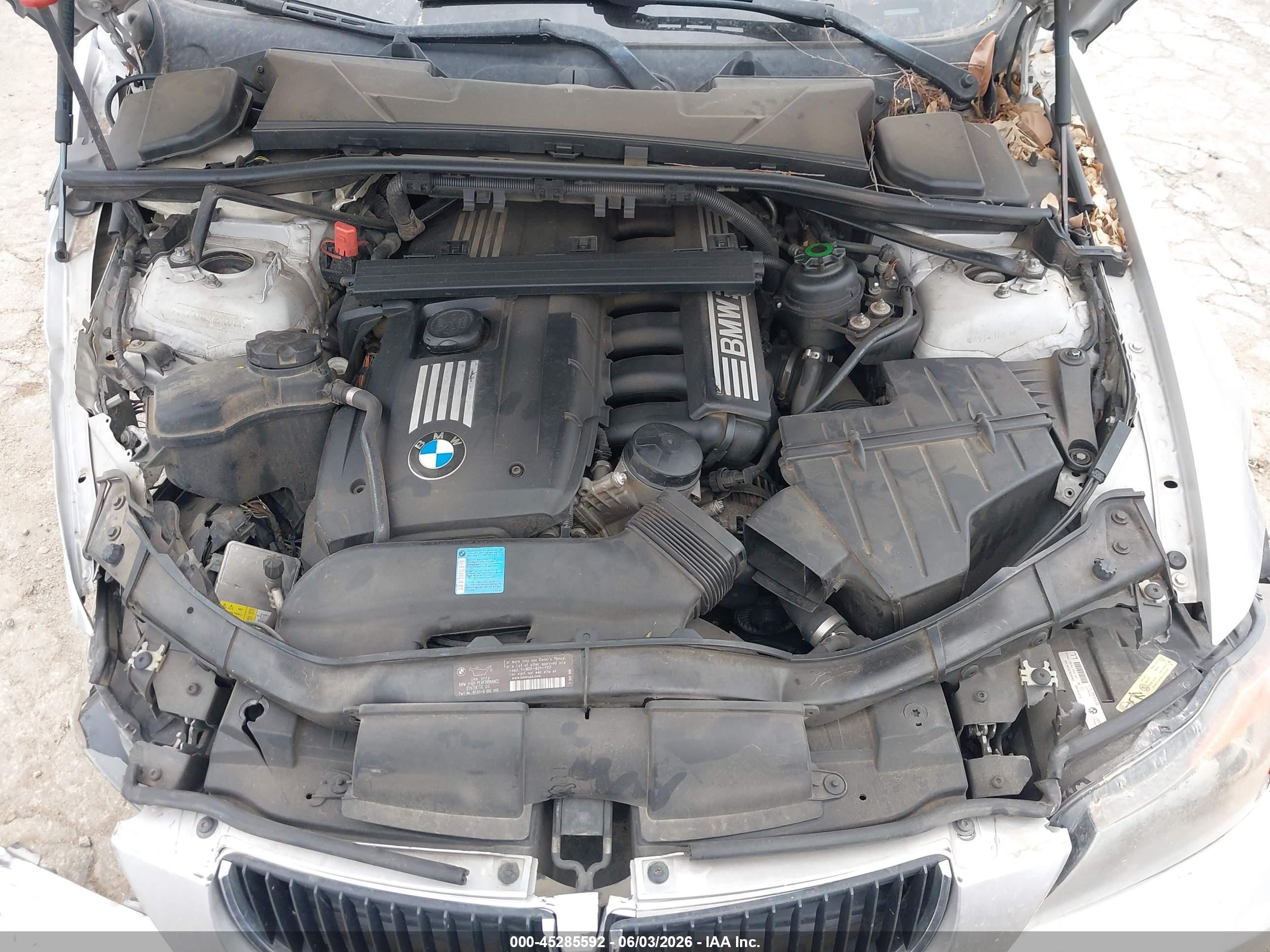 2007 Bmw 328xi   Silver vin: WBAVC93537K032090