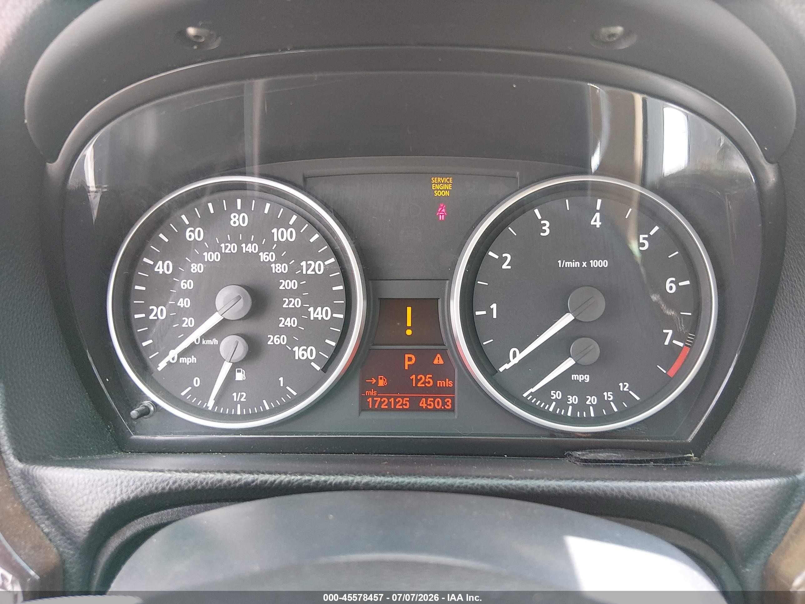 2007 Bmw 328xi   White vin: WBAVC93537KX52280