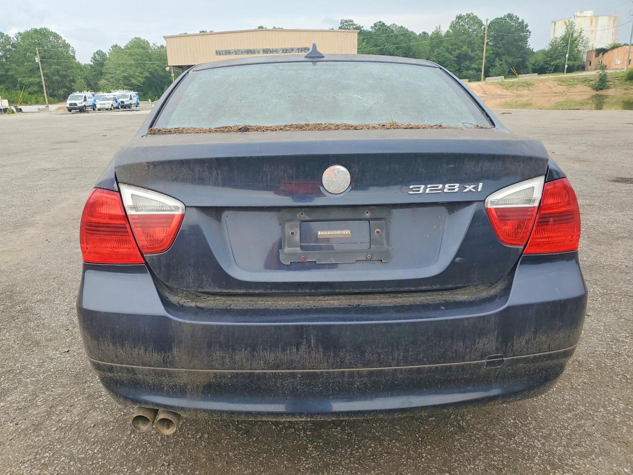 2007 Bmw 328 Xi Blue vin: WBAVC93537KX56815