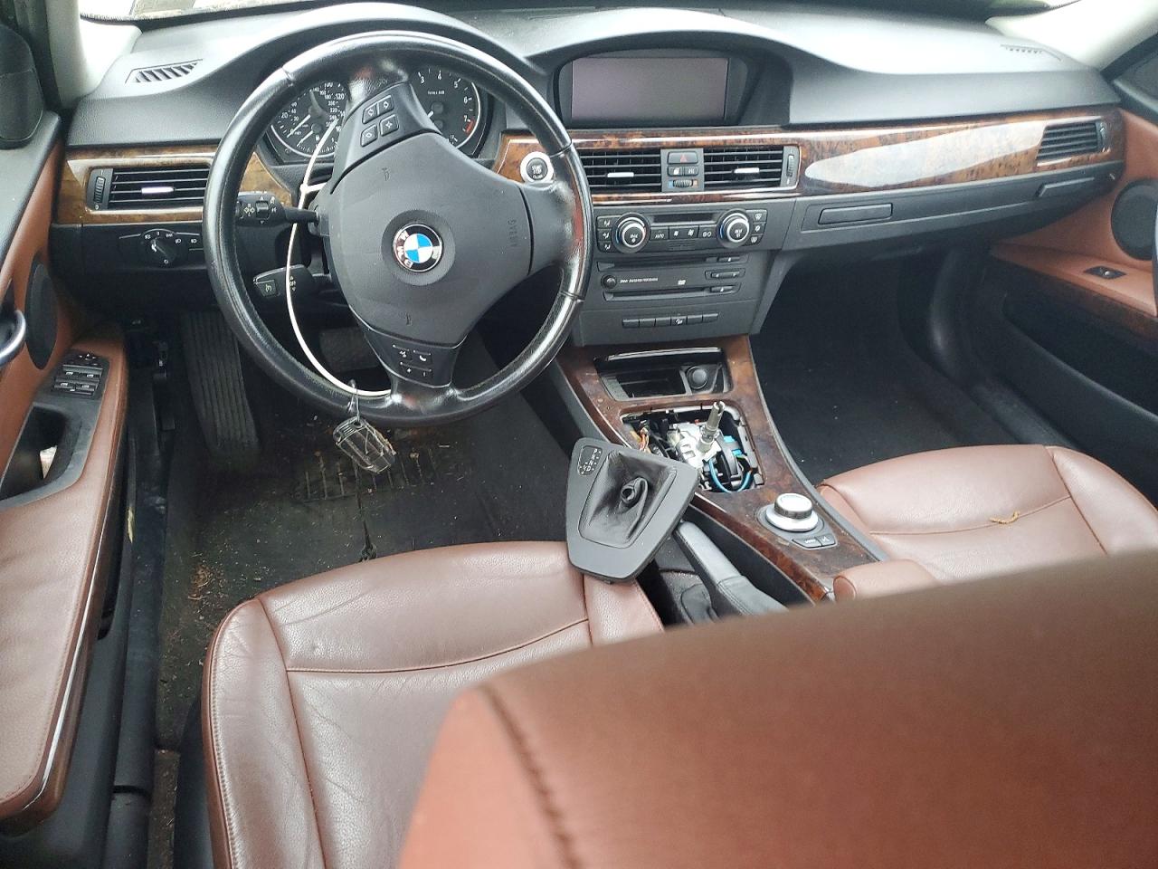 2007 Bmw 328 Xi Blue vin: WBAVC93537KX56815