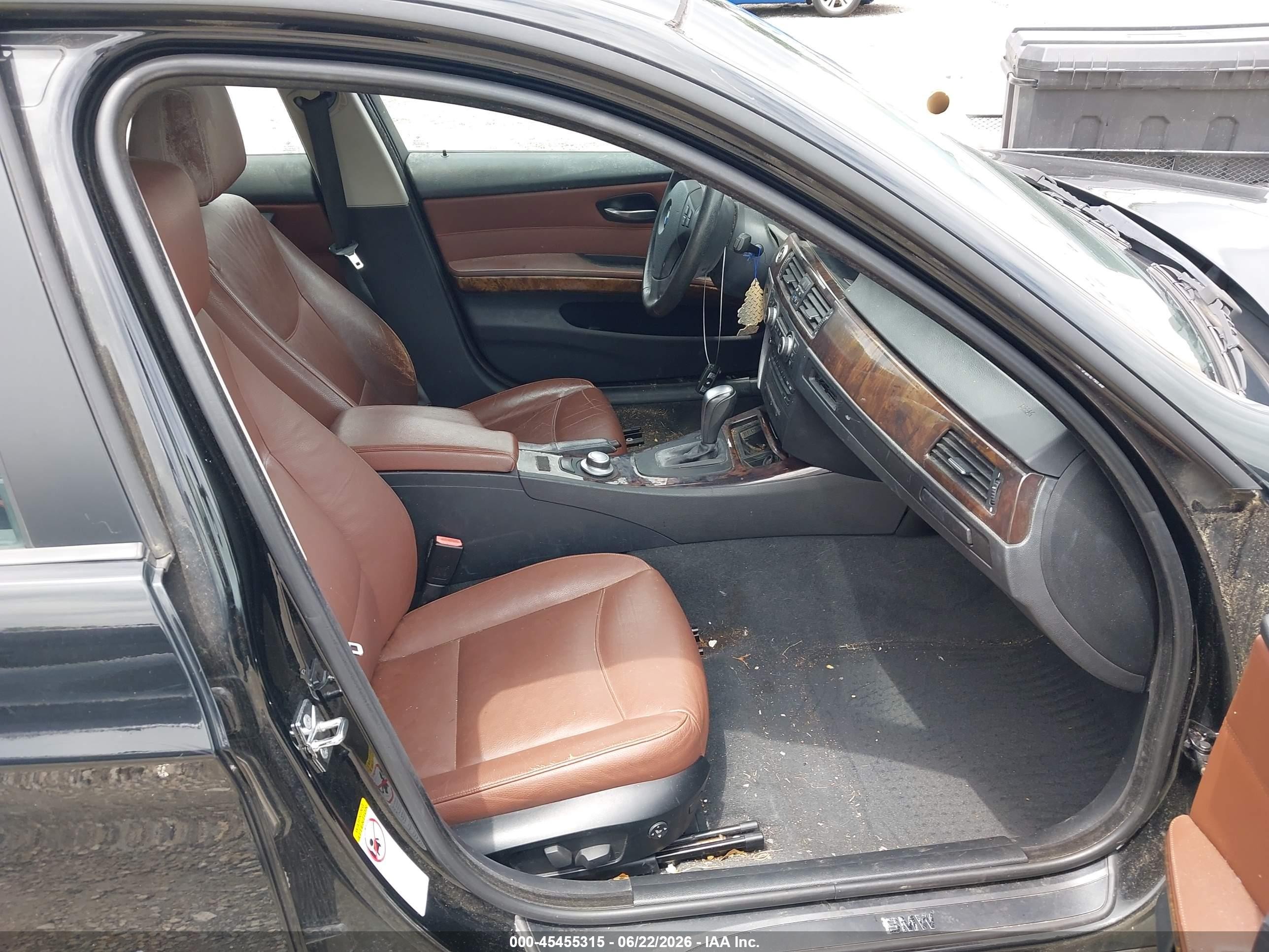 2008 Bmw 328xi   Черный vin: WBAVC93538K037856