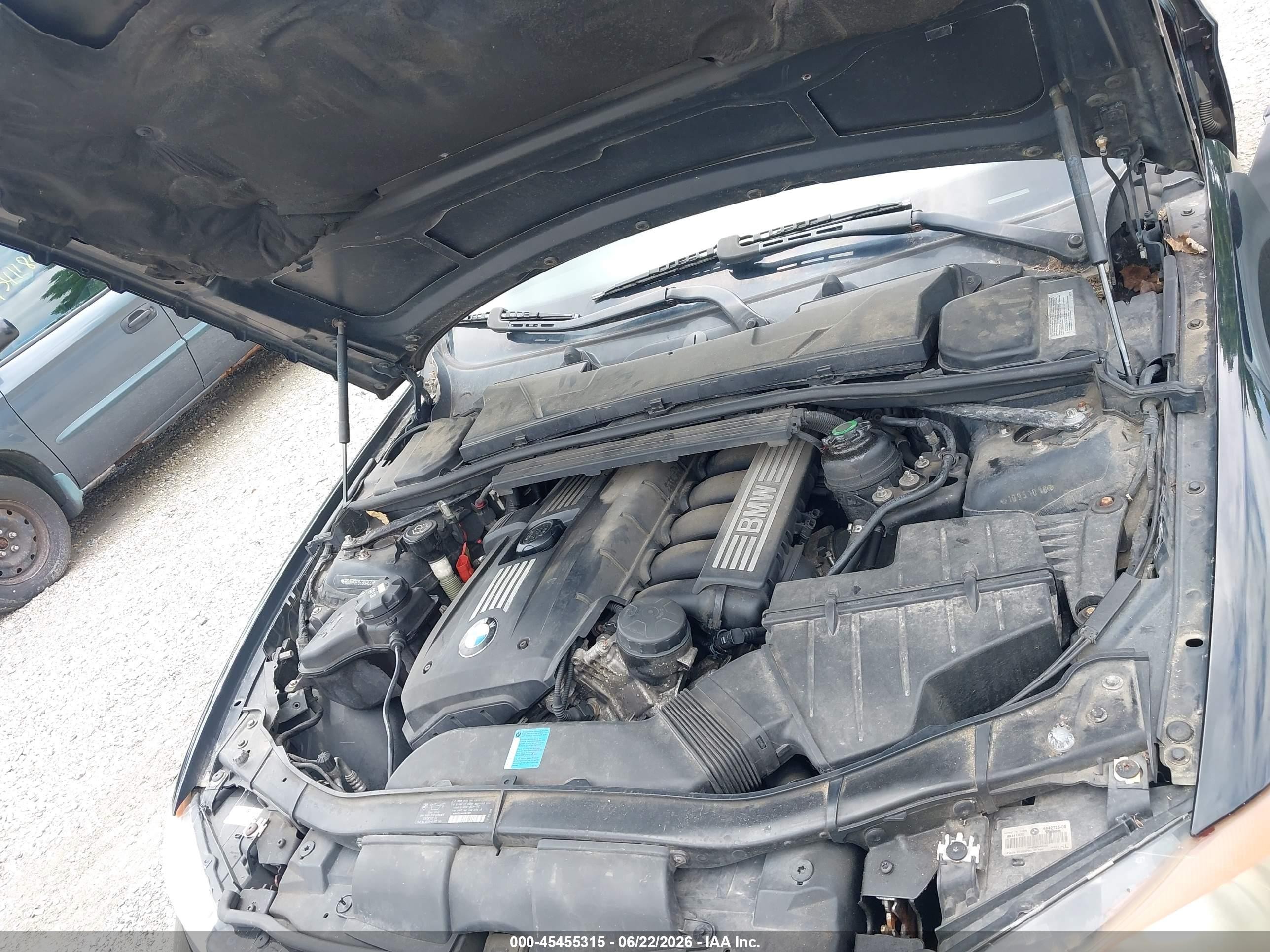 2008 Bmw 328xi   Черный vin: WBAVC93538K037856