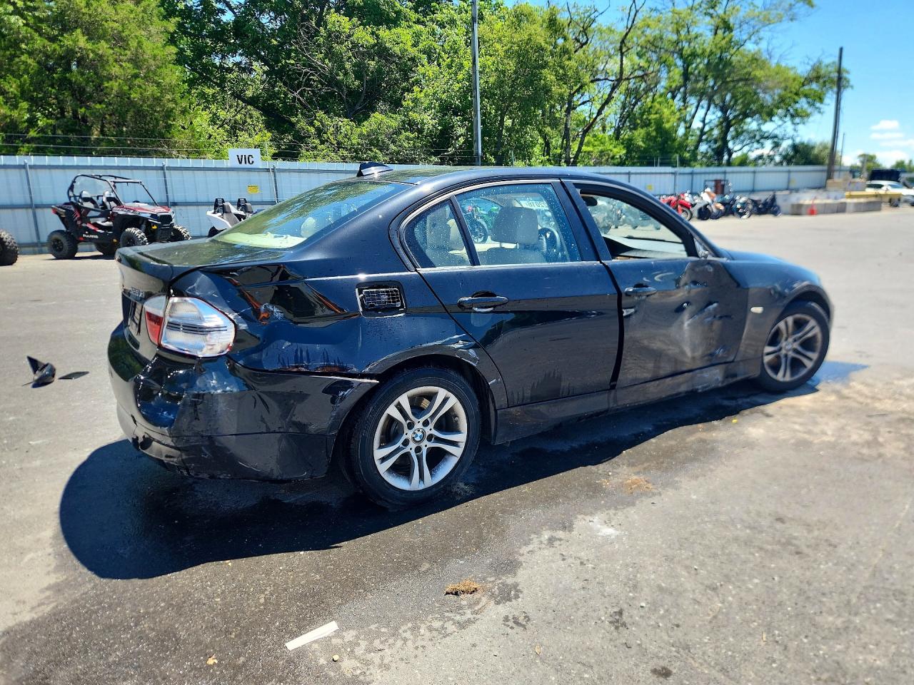 2008 Bmw 328 Xi Черный vin: WBAVC93538K040949