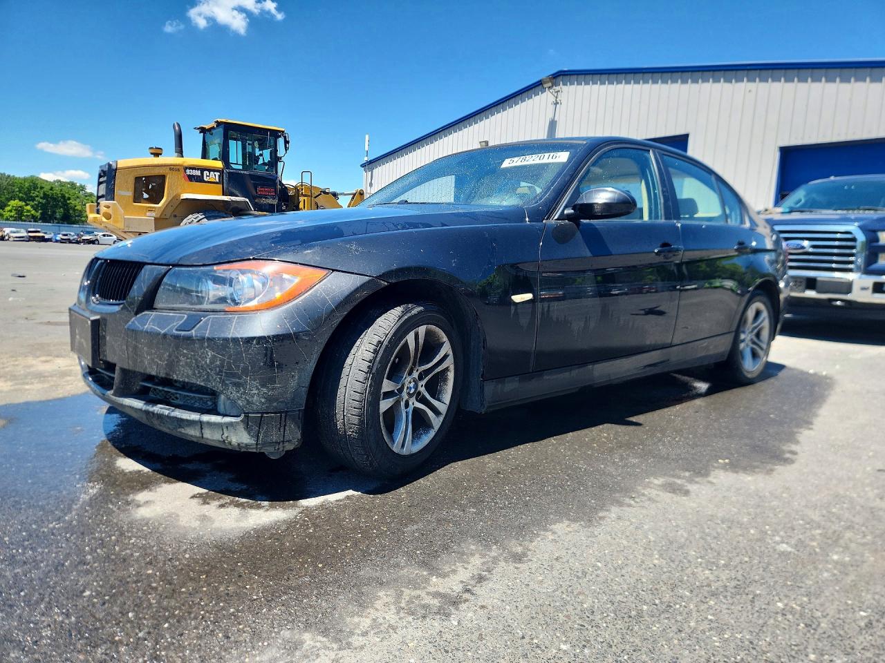 2008 Bmw 328 Xi Черный vin: WBAVC93538K040949