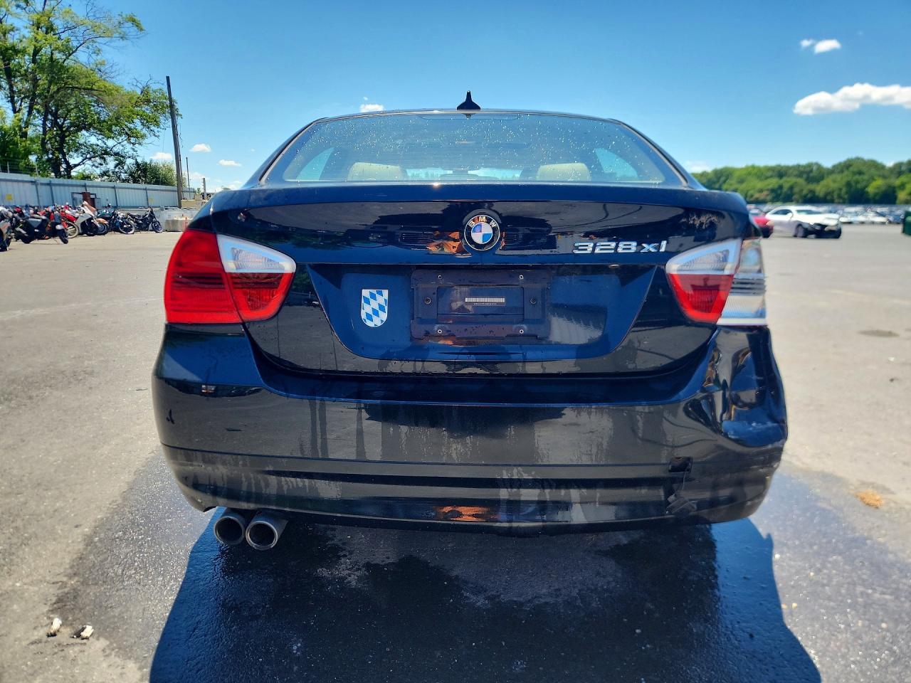 2008 Bmw 328 Xi Черный vin: WBAVC93538K040949