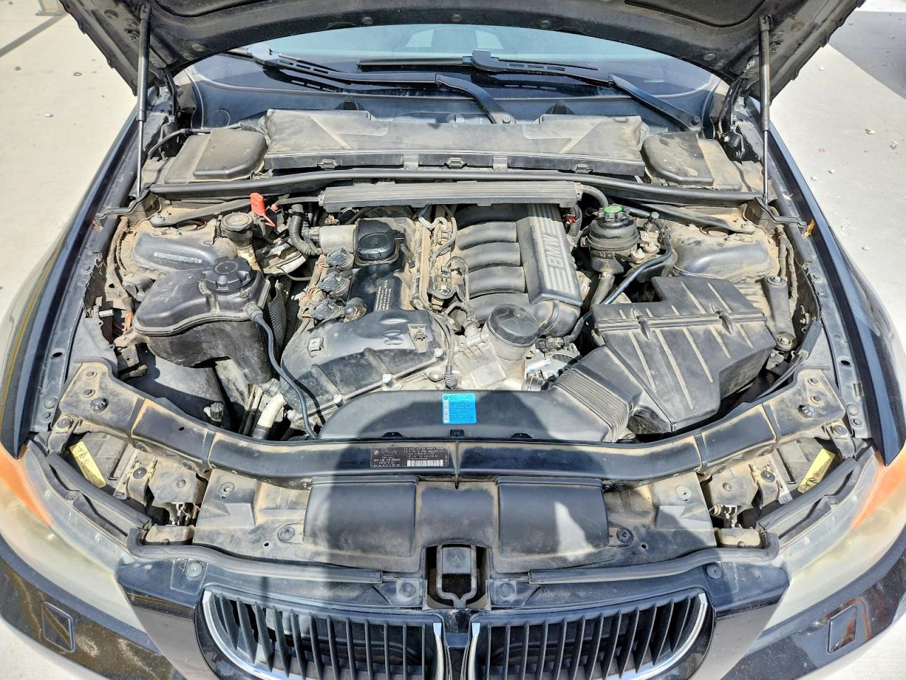 2008 Bmw 328 Xi Black vin: WBAVC93538K042619