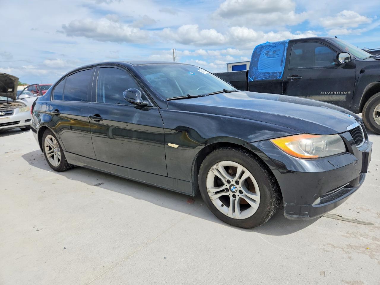 2008 Bmw 328 Xi Black vin: WBAVC93538K042619