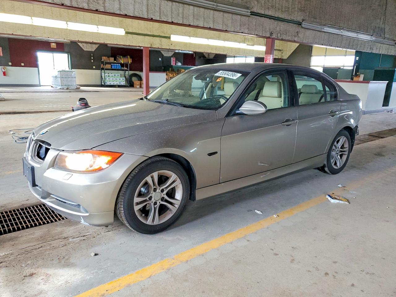 2008 Bmw 328 Xi Gold vin: WBAVC93538K042698