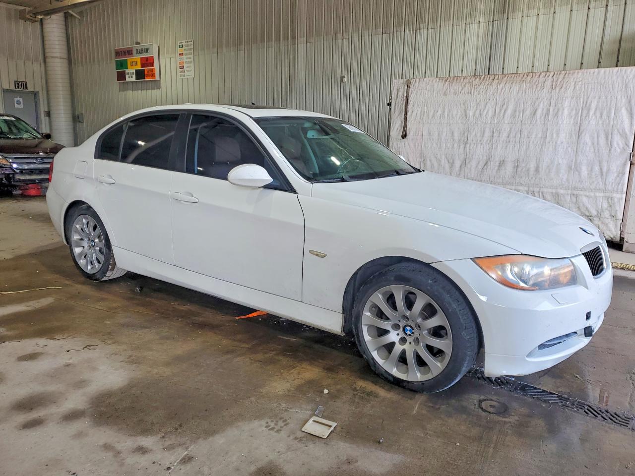 2008 Bmw 328 Xi White vin: WBAVC93548K056500