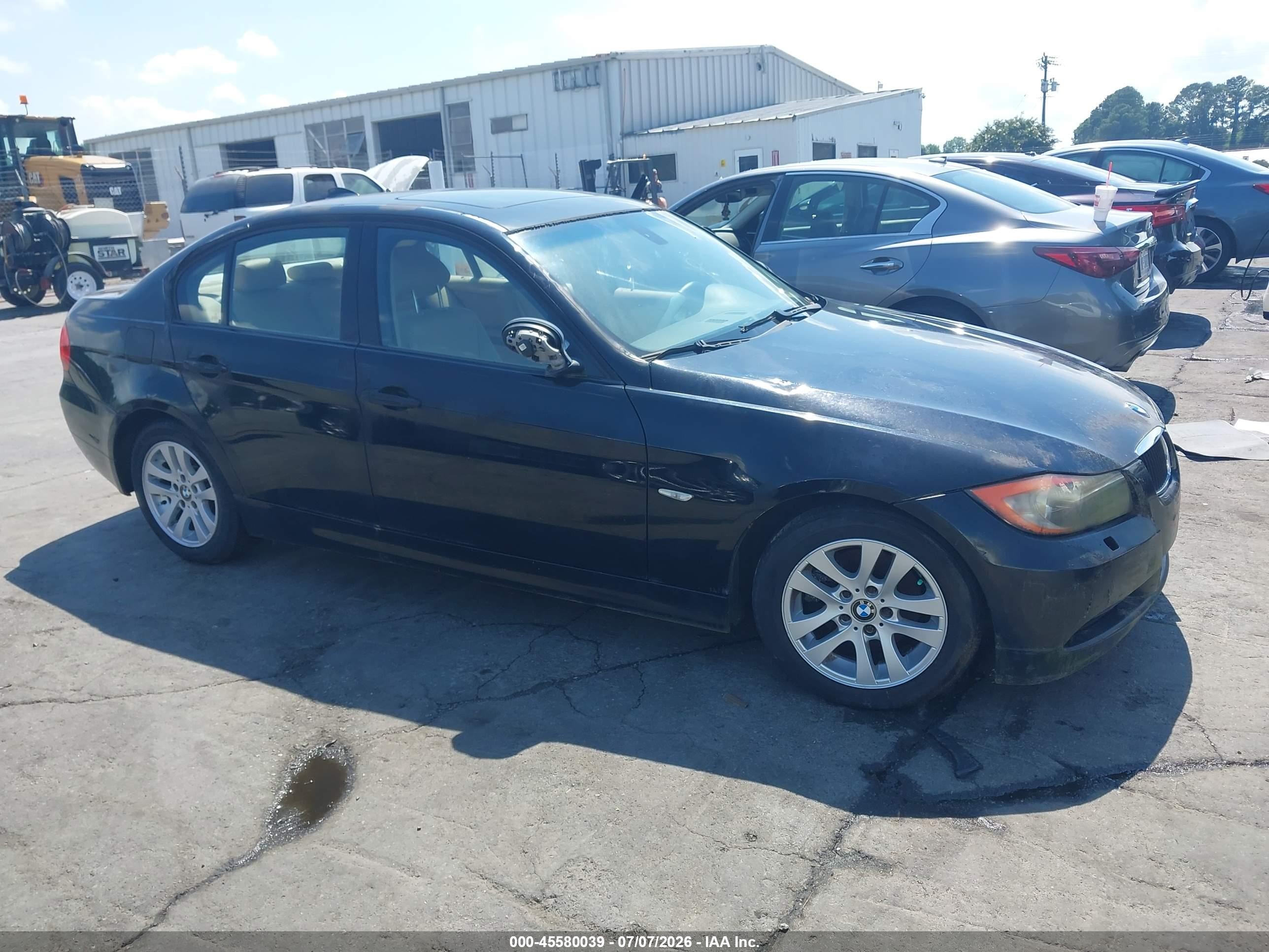 2007 Bmw 328xi   Black vin: WBAVC93557KX58954