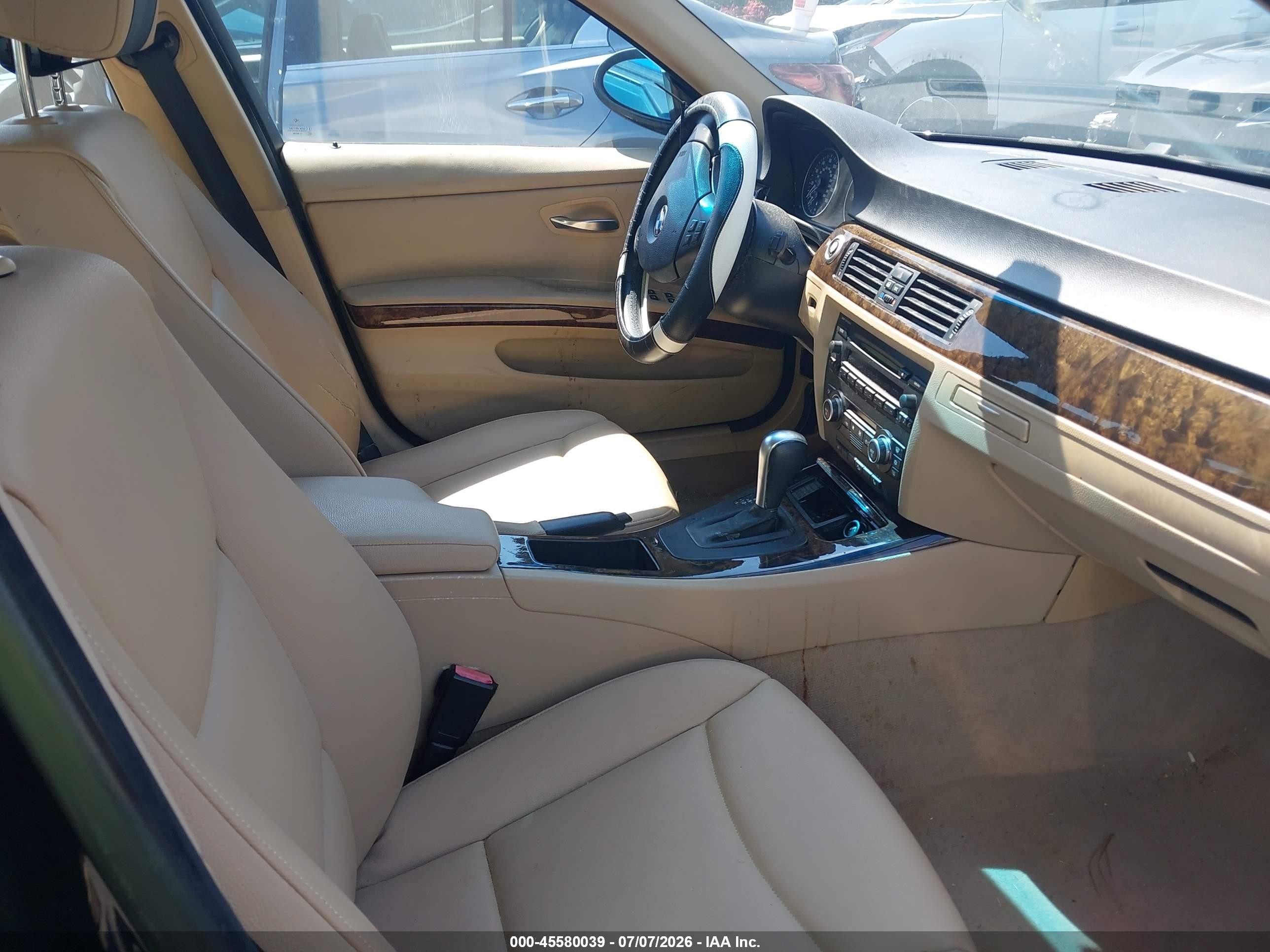 2007 Bmw 328xi   Black vin: WBAVC93557KX58954