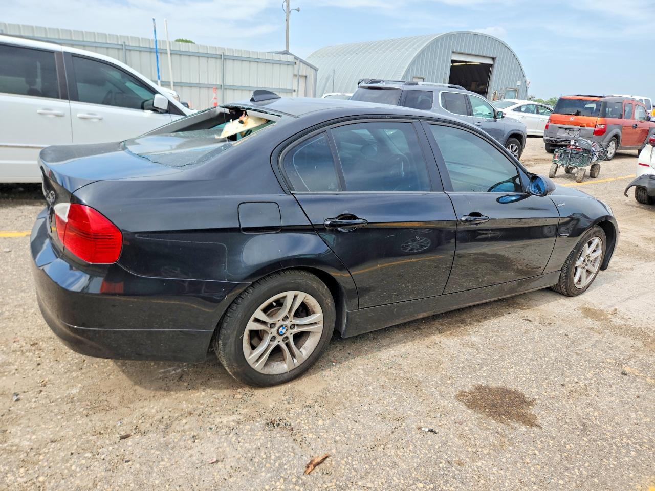 2007 Bmw 328 Xi Black vin: WBAVC93567K031676