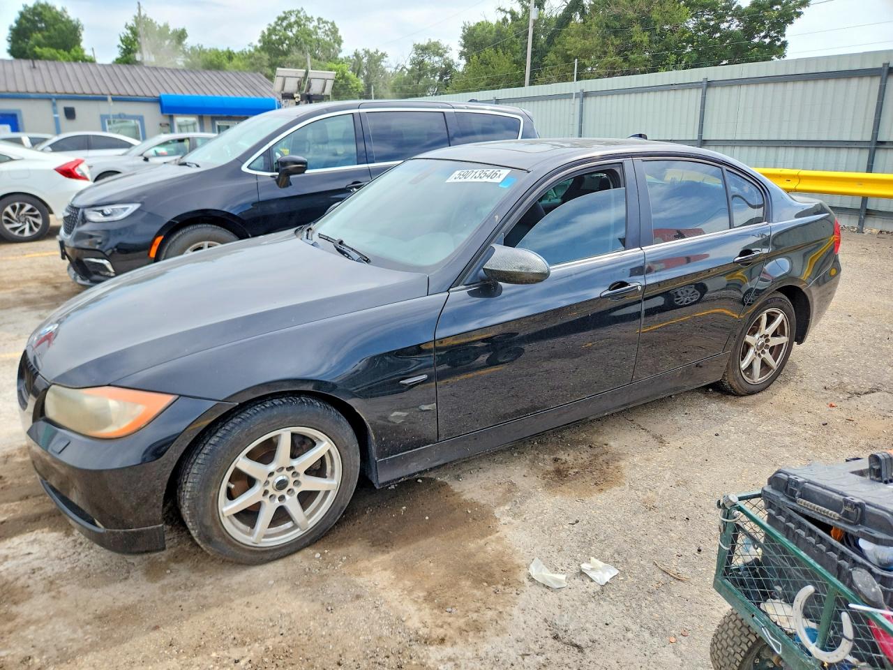 2007 Bmw 328 Xi Black vin: WBAVC93567K031676