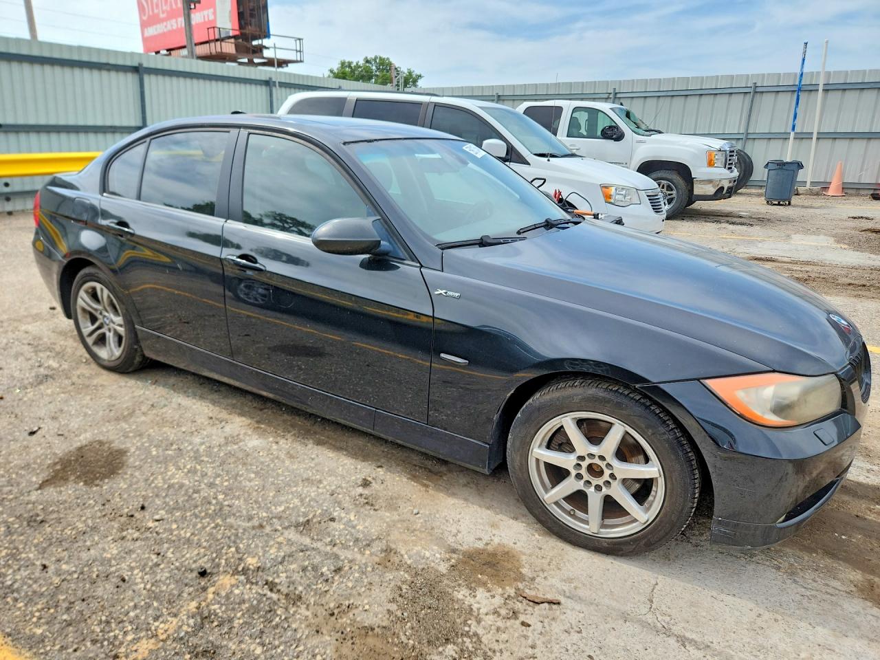 2007 Bmw 328 Xi Black vin: WBAVC93567K031676